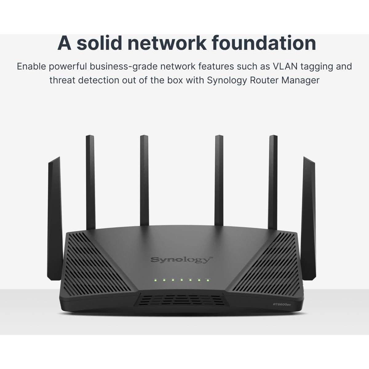 Enrutador Wi-Fi Tri-Banda Synology RT6600ax 2.5Gbps