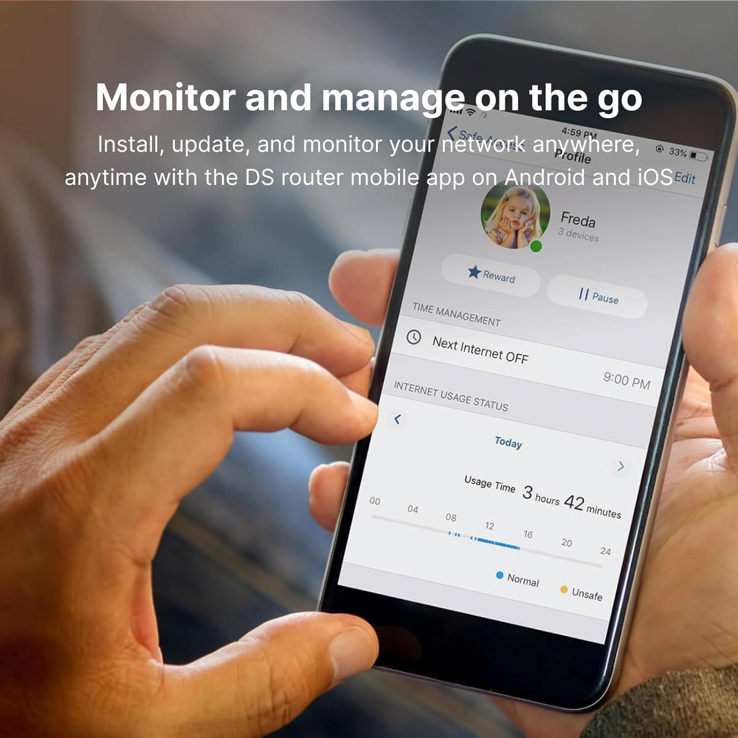 Enrutador Wi-Fi Tri-Banda Synology RT6600ax 2.5Gbps