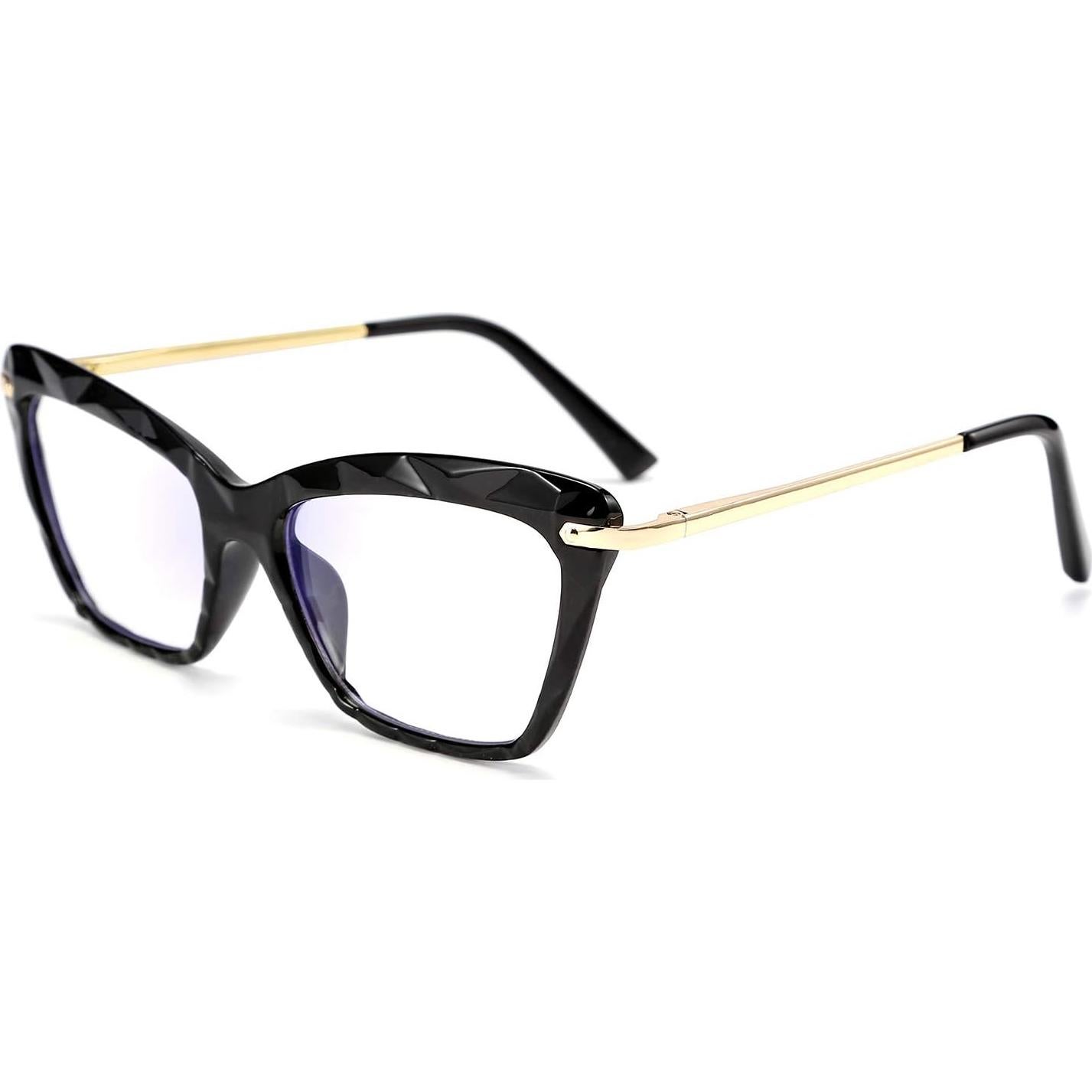 Gafas de Ojo de Gato FEISEDY con Lentes Bloqueadores de Luz Azul