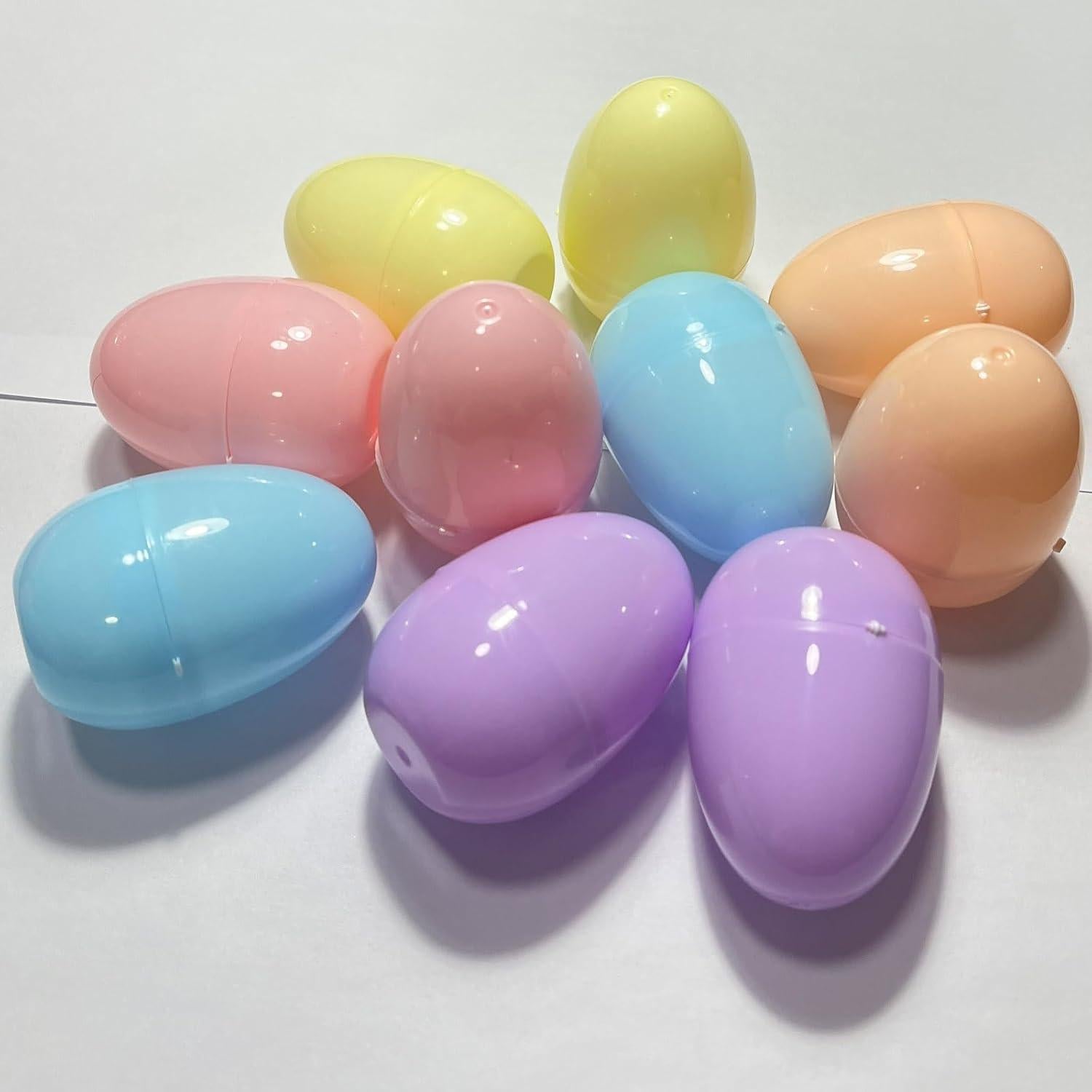 Huevos de Pascua Rellenables Higoala - 24 Piezas Color Pastel