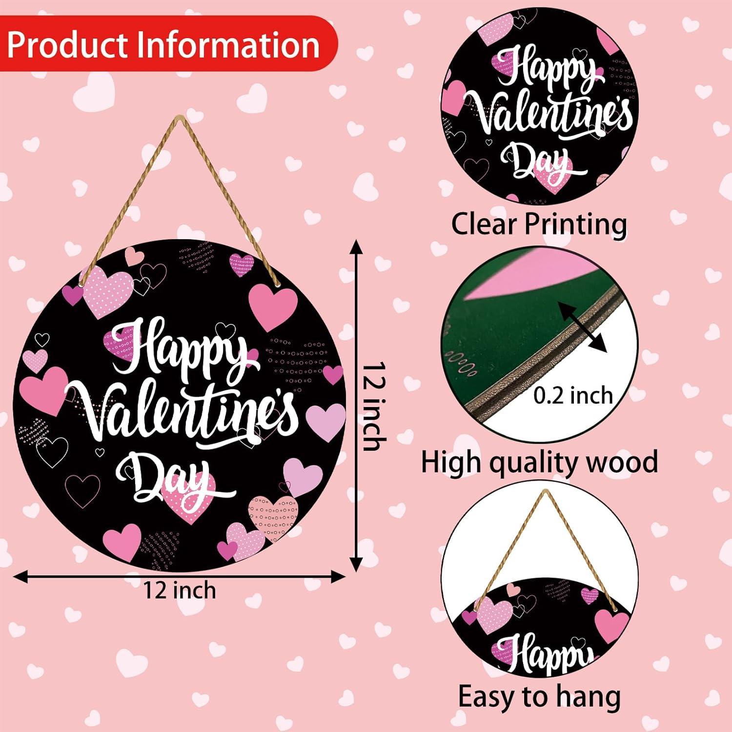 Decoración Reversible de Puerta San Valentín y San Patricio YUNKKIN