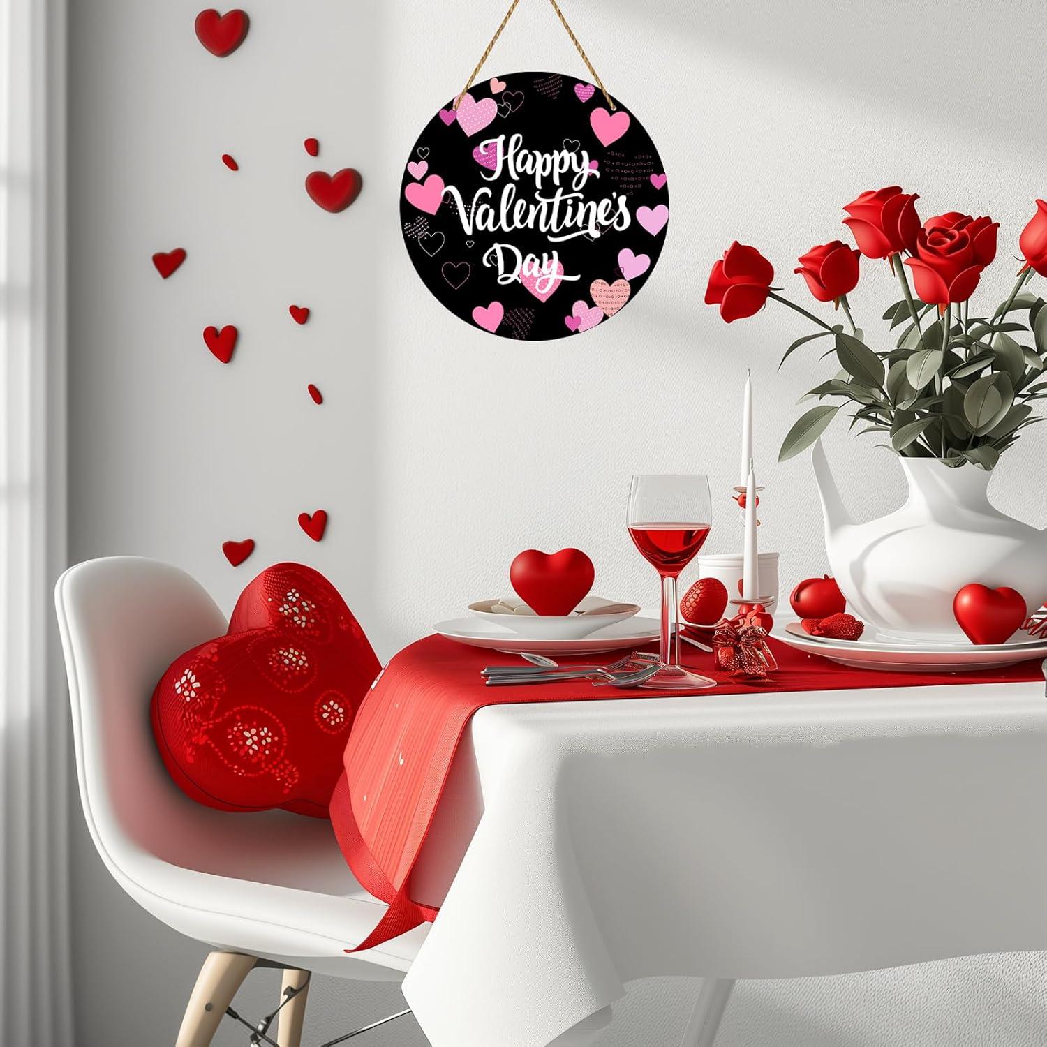 Decoración Reversible de Puerta San Valentín y San Patricio YUNKKIN