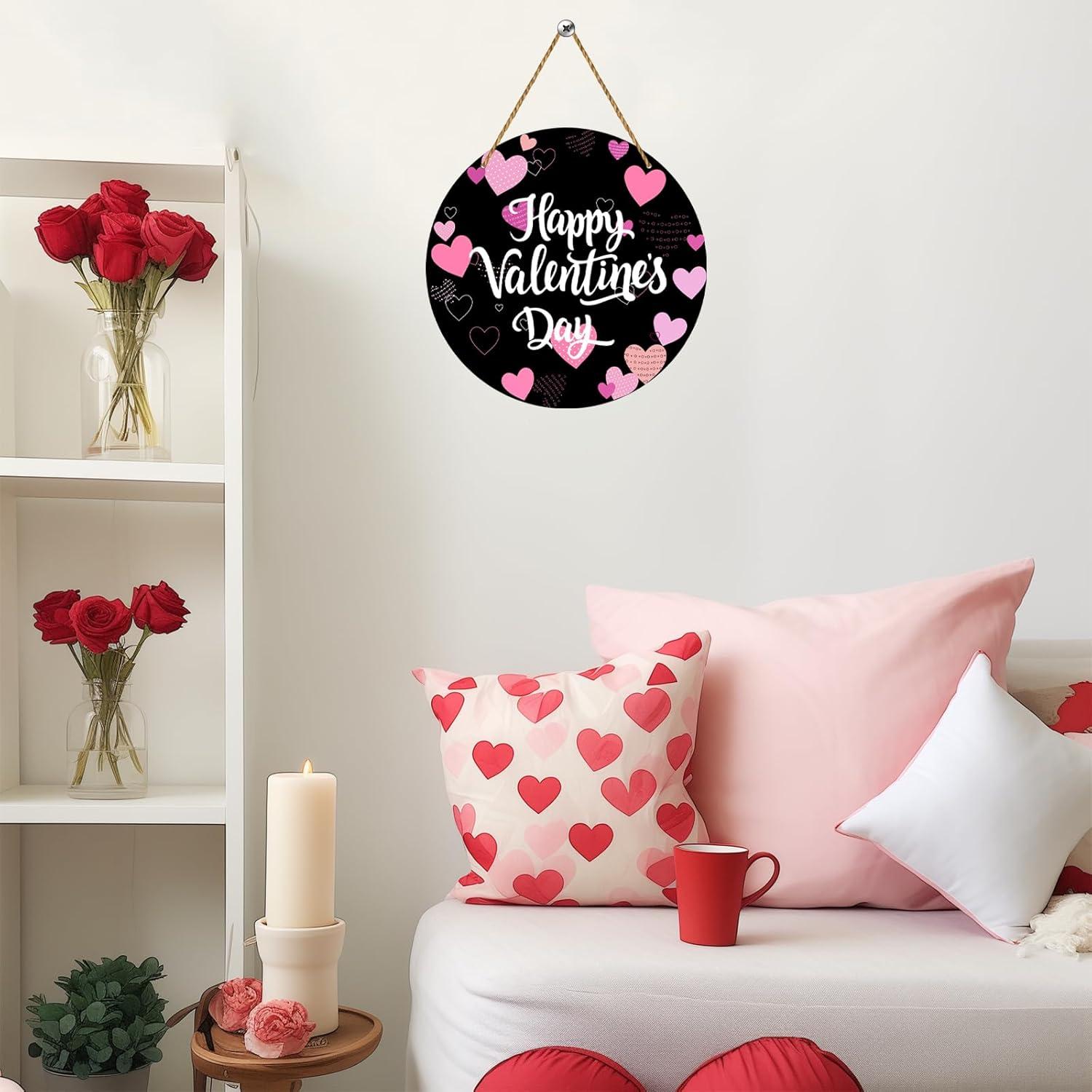 Decoración Reversible de Puerta San Valentín y San Patricio YUNKKIN