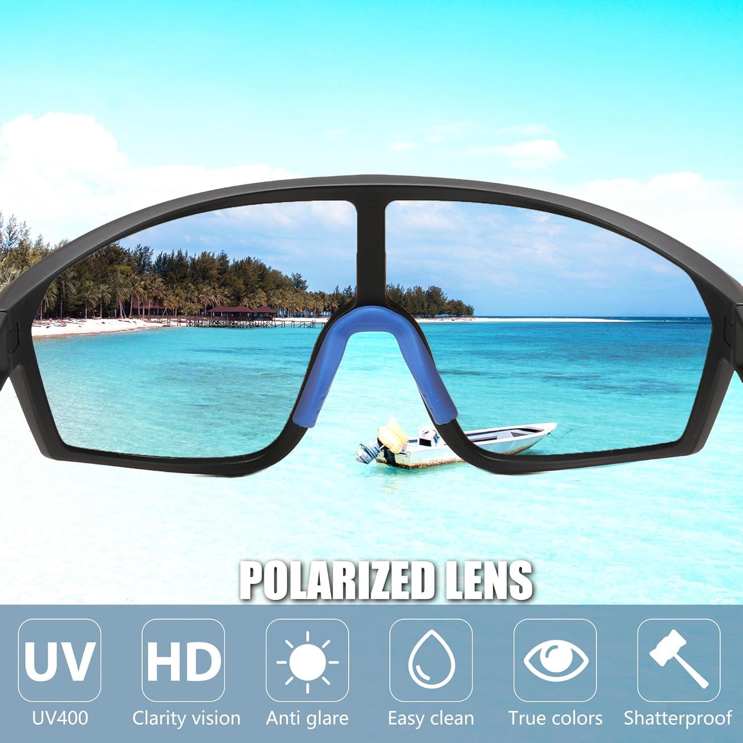 Gafas de Sol Polarizadas FEISEDY UV400 para Ciclismo y Deportes