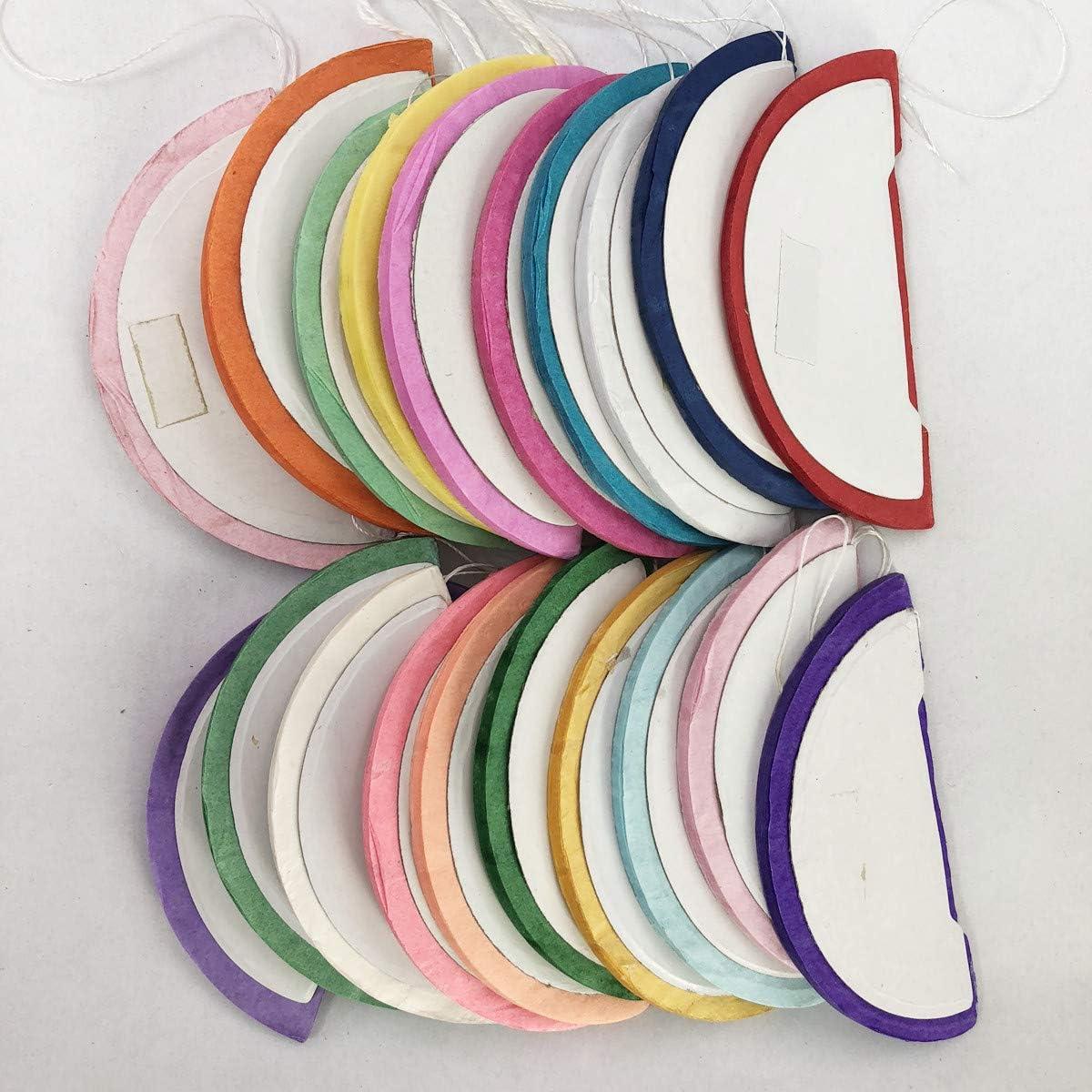 20pcs Bolas de Panal de Papel 7.62cm Multicolor para Fiesta