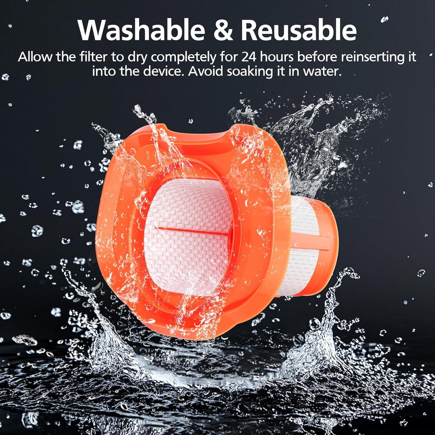 Filtro Lavable HHVKF10 para Aspiradora BLACK+DECKER - Paquete 6