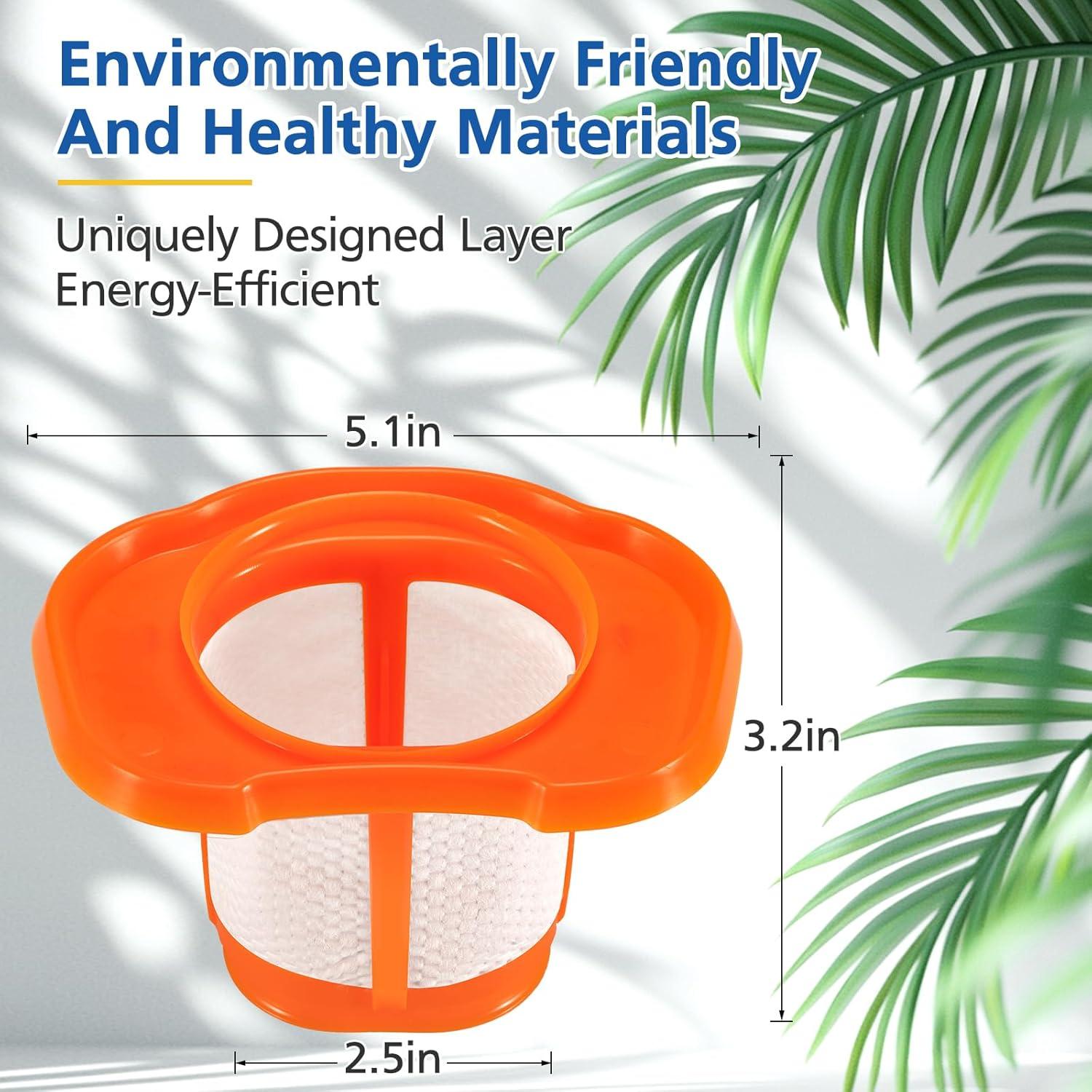 Filtro Lavable HHVKF10 para Aspiradora BLACK+DECKER - Paquete 6