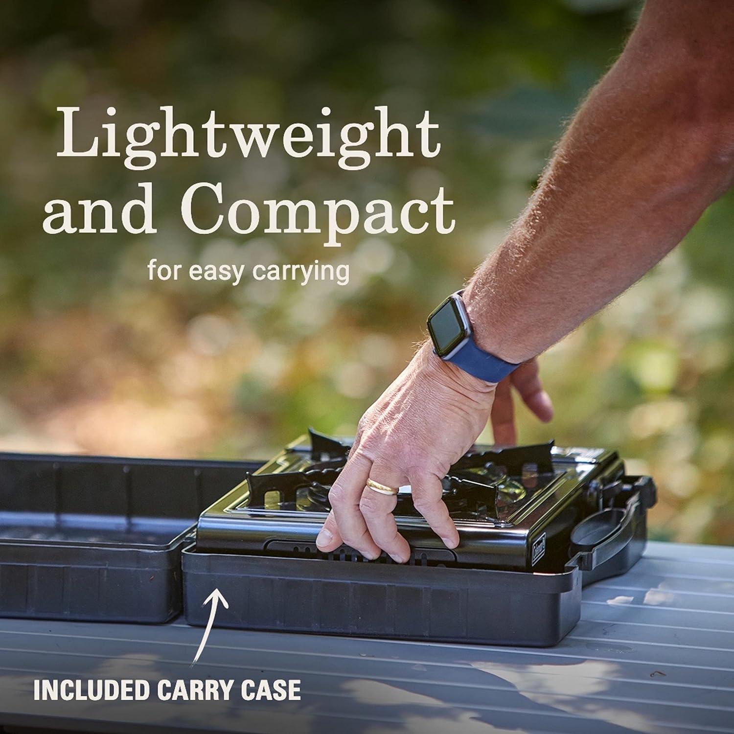 Cocina de Butano Coleman 1 Quemador Portátil 7650 BTUs