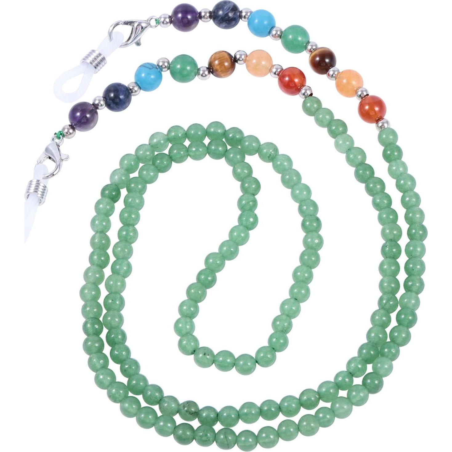 Cadena de Gafas Sunyik 7 Chakras Cristal 69 cm Unisex