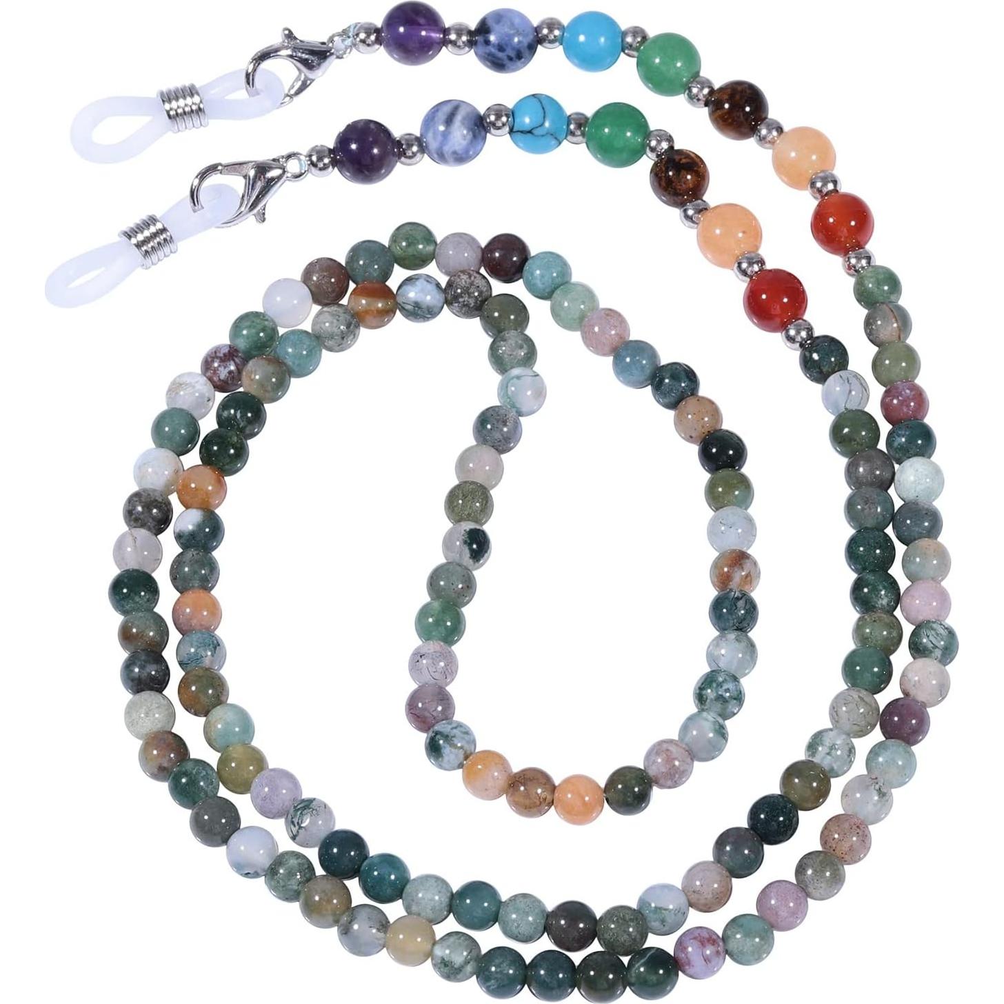 Cadena de Gafas Sunyik 7 Chakras Unisex con Cristales