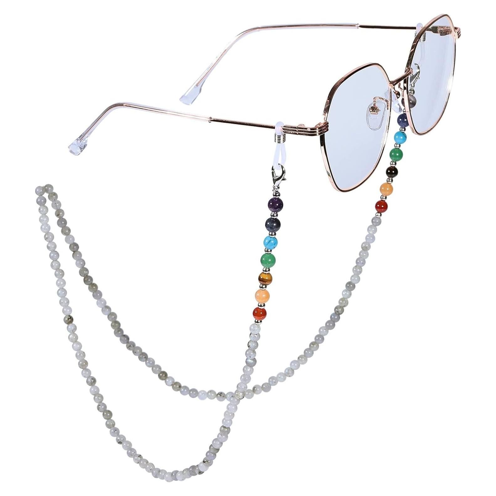 Cadena de Gafas Sunyik 7 Chakras Unisex con Cristales