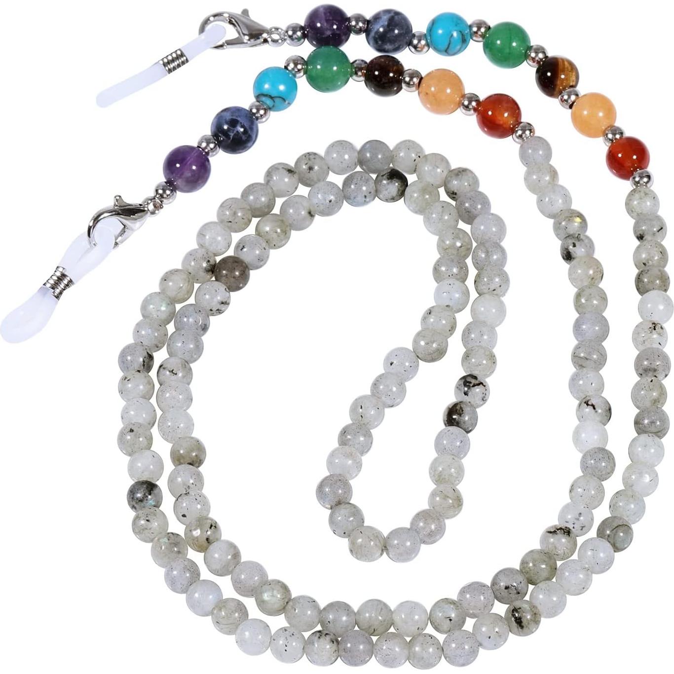 Cadena de Gafas Sunyik 7 Chakras Unisex con Cristales