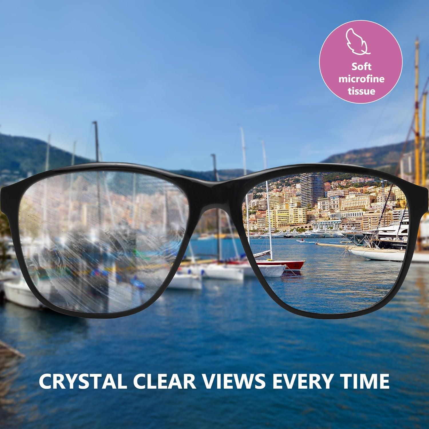 Paquete de 100 Toallitas de Limpieza iDuster para Lentes