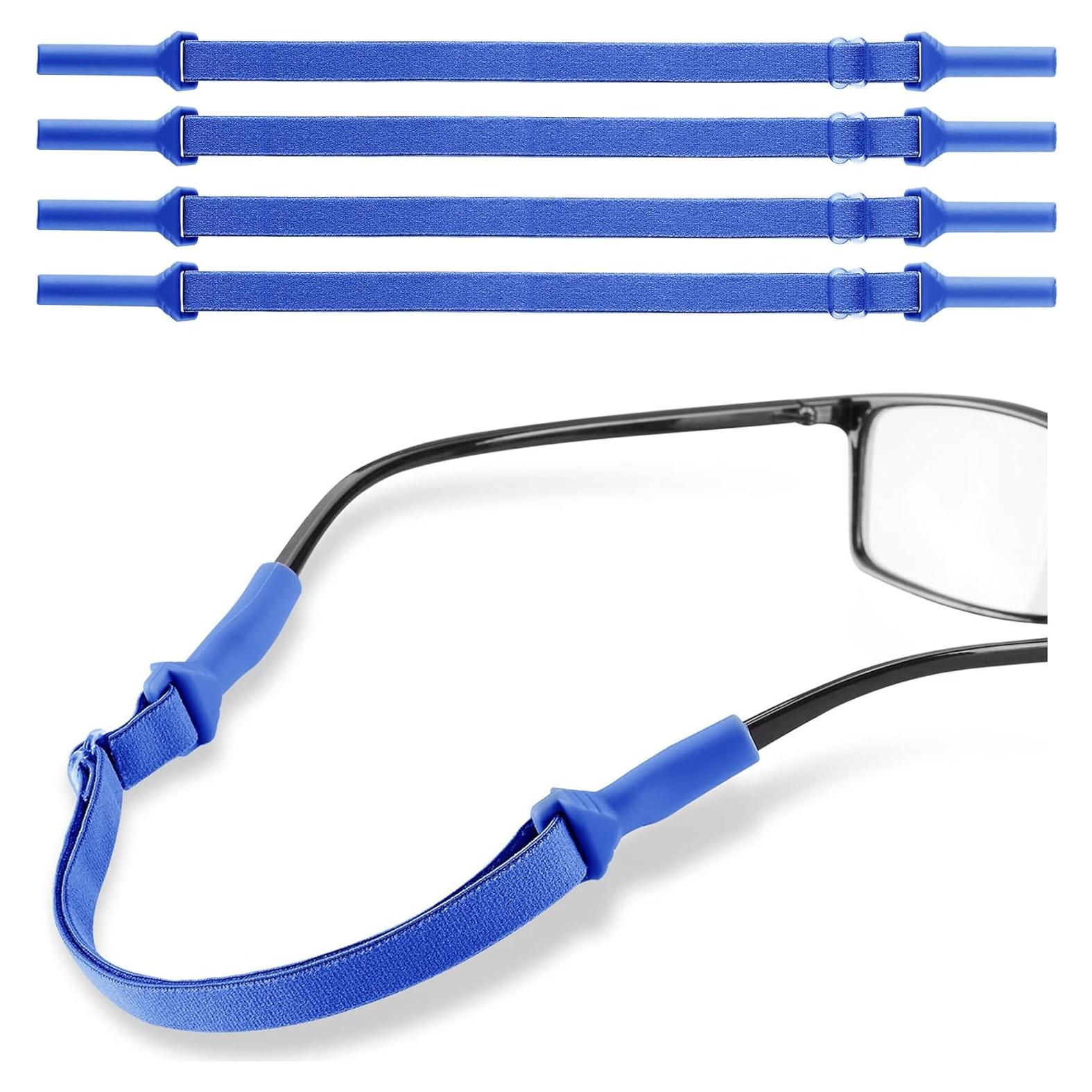 Correa Ajustable para Gafas Lvvfit 4pcs Azul Nylon Silicona