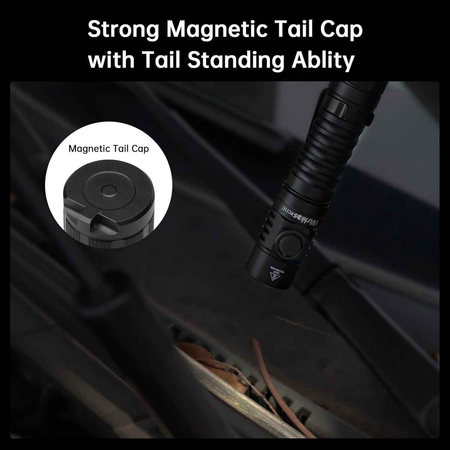 Linterna LED Wurkkos FC11C Recargable 1200 Lúmenes IP67