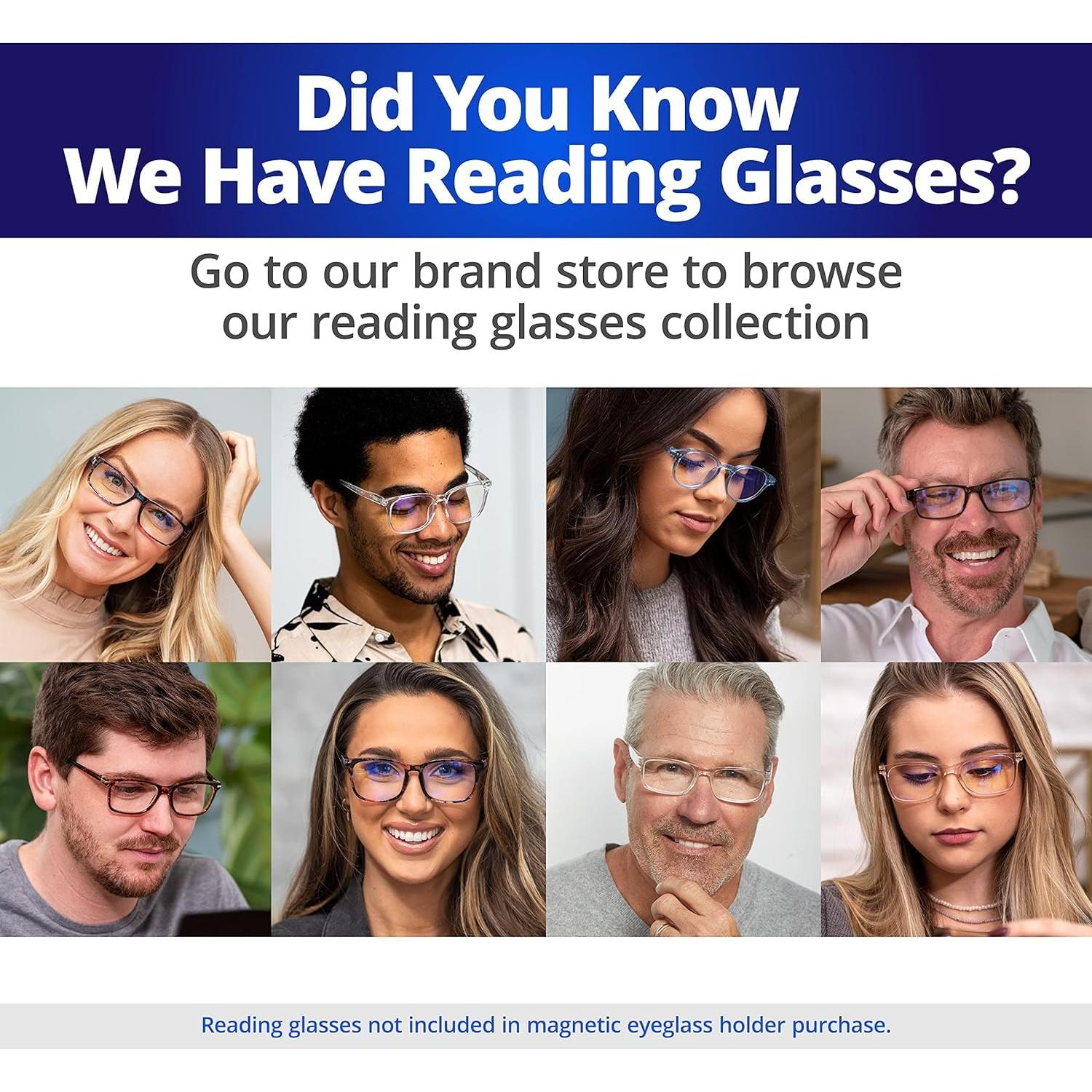 Soporte Magnético Readerest para Gafas Unisex - 3 Piezas