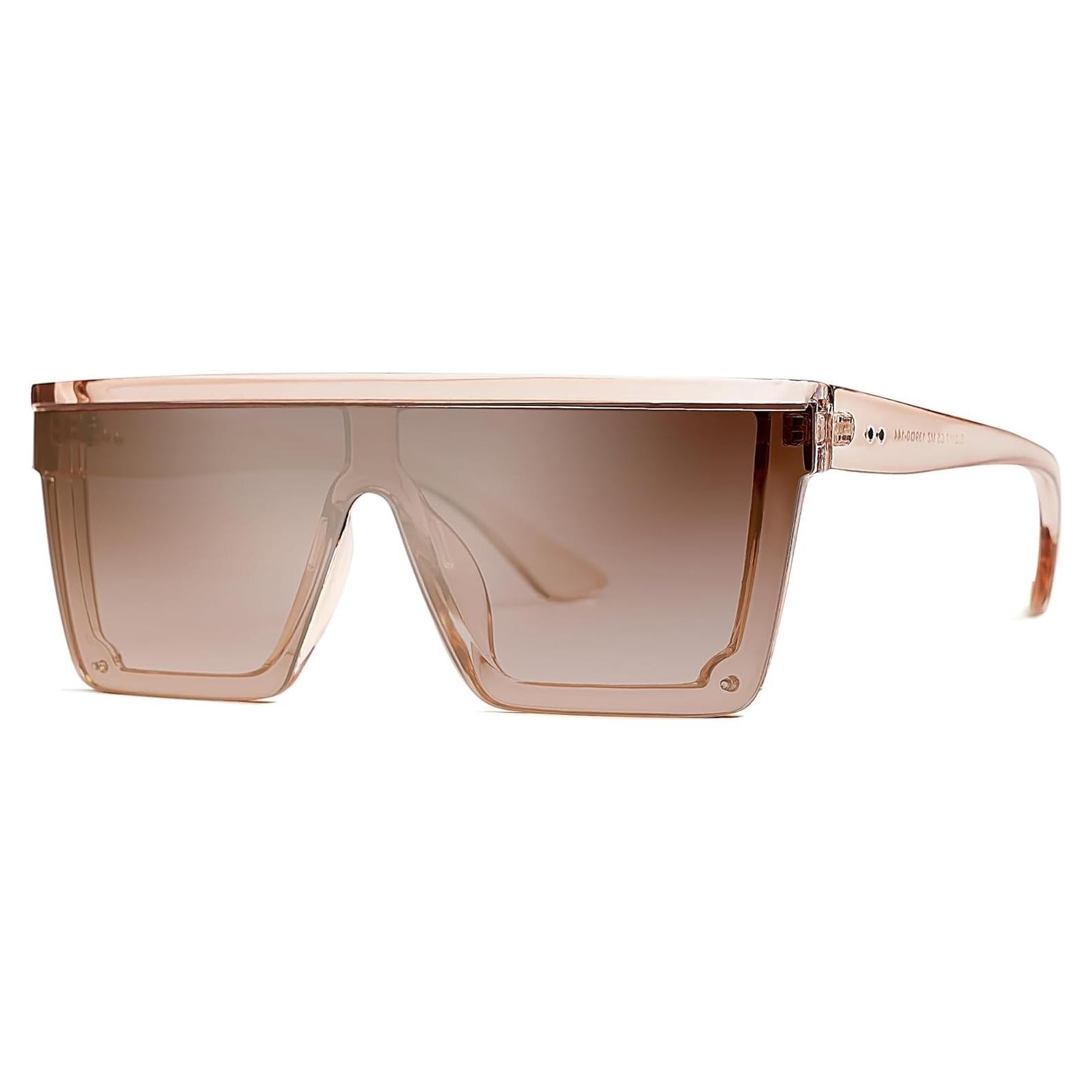 Gafas de sol cuadradas SOJOS SJ2117 con lentes UV400 y marco grueso