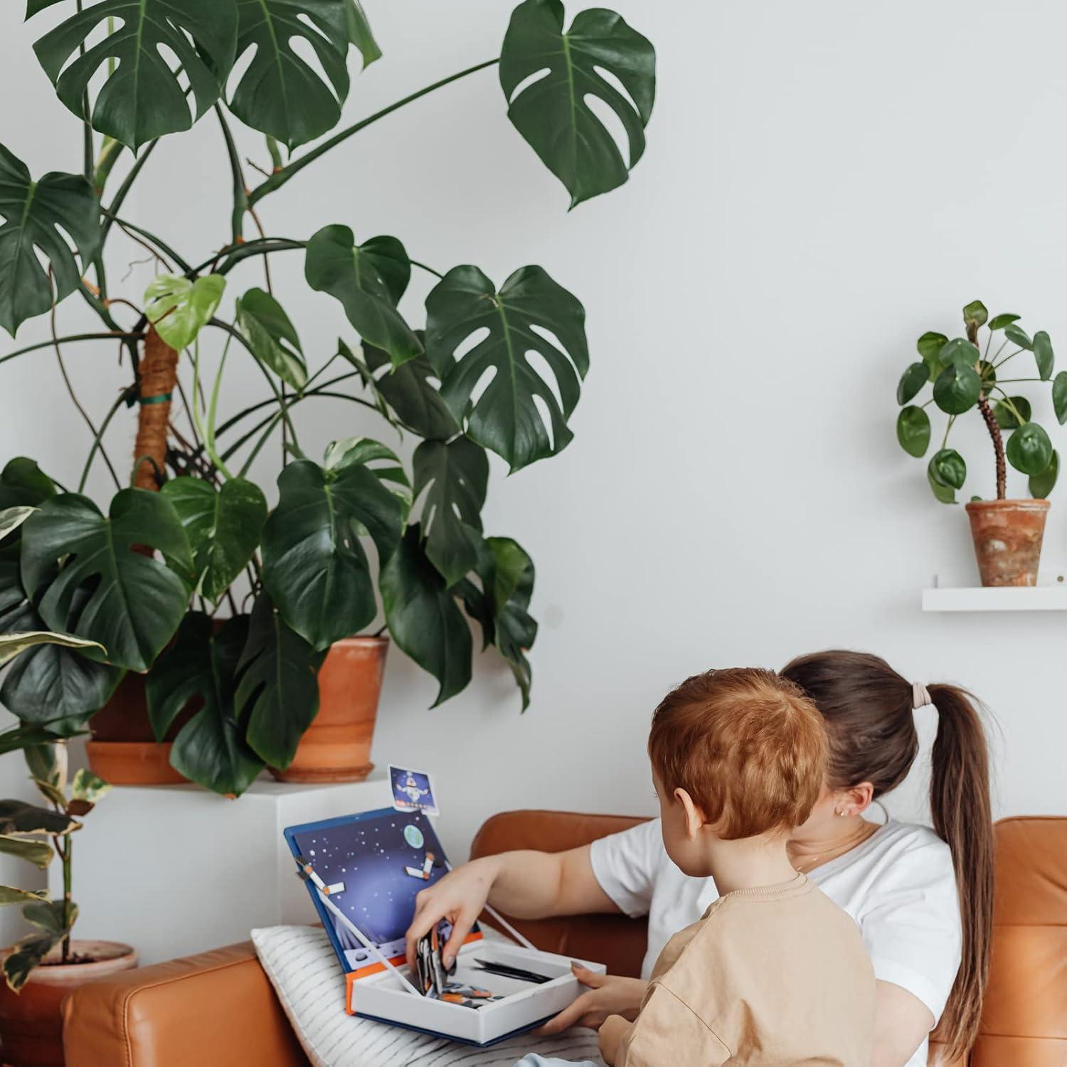 Postes de Musgo de Coco JJGoo 4 Pack 43 cm Soporte Plantas