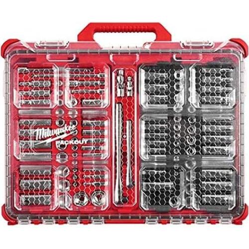 Juego de Carraca y Dados Milwaukee 106PC 48-22-9486