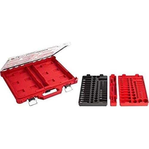 Juego de Carraca y Dados Milwaukee 106PC 48-22-9486