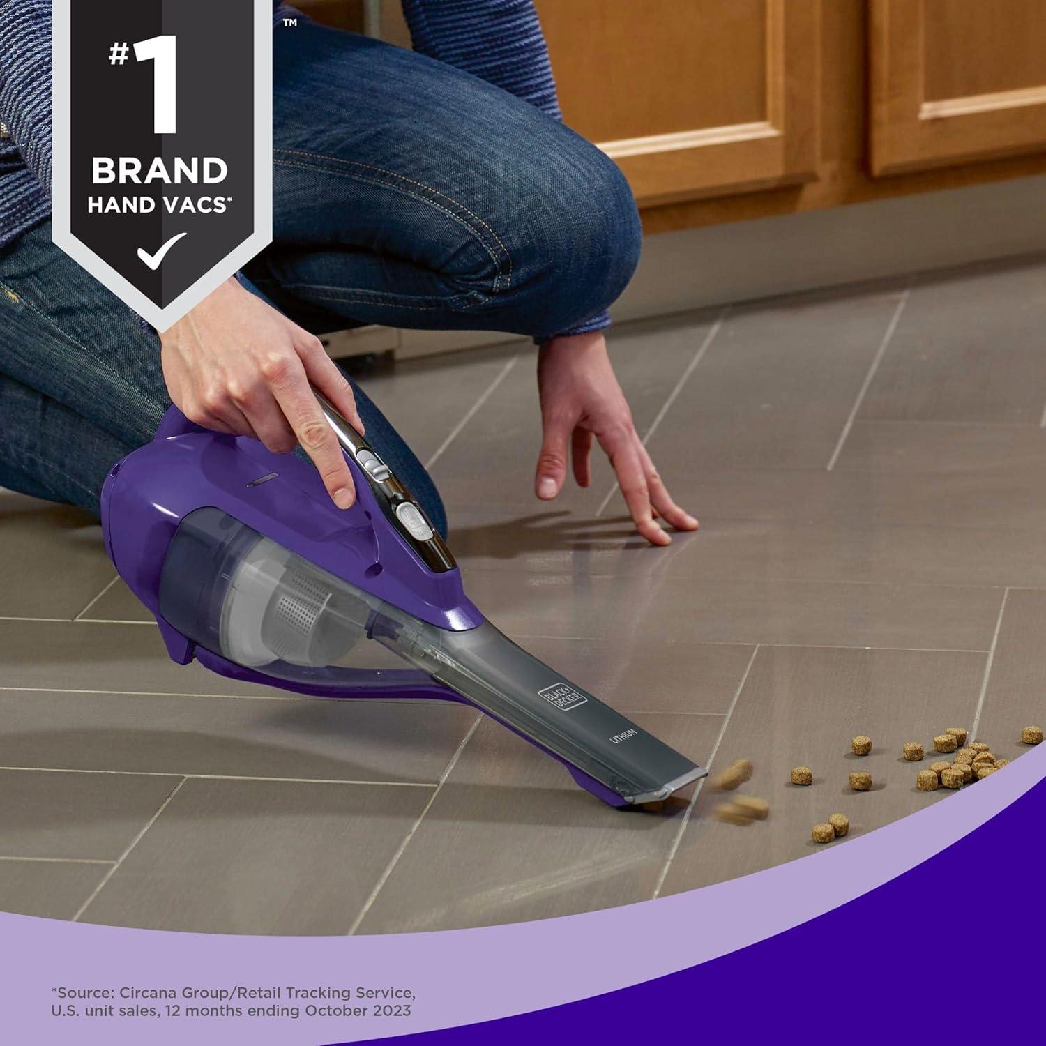 Aspiradora de mano BLACK+DECKER HLVA325JP07 para mascotas