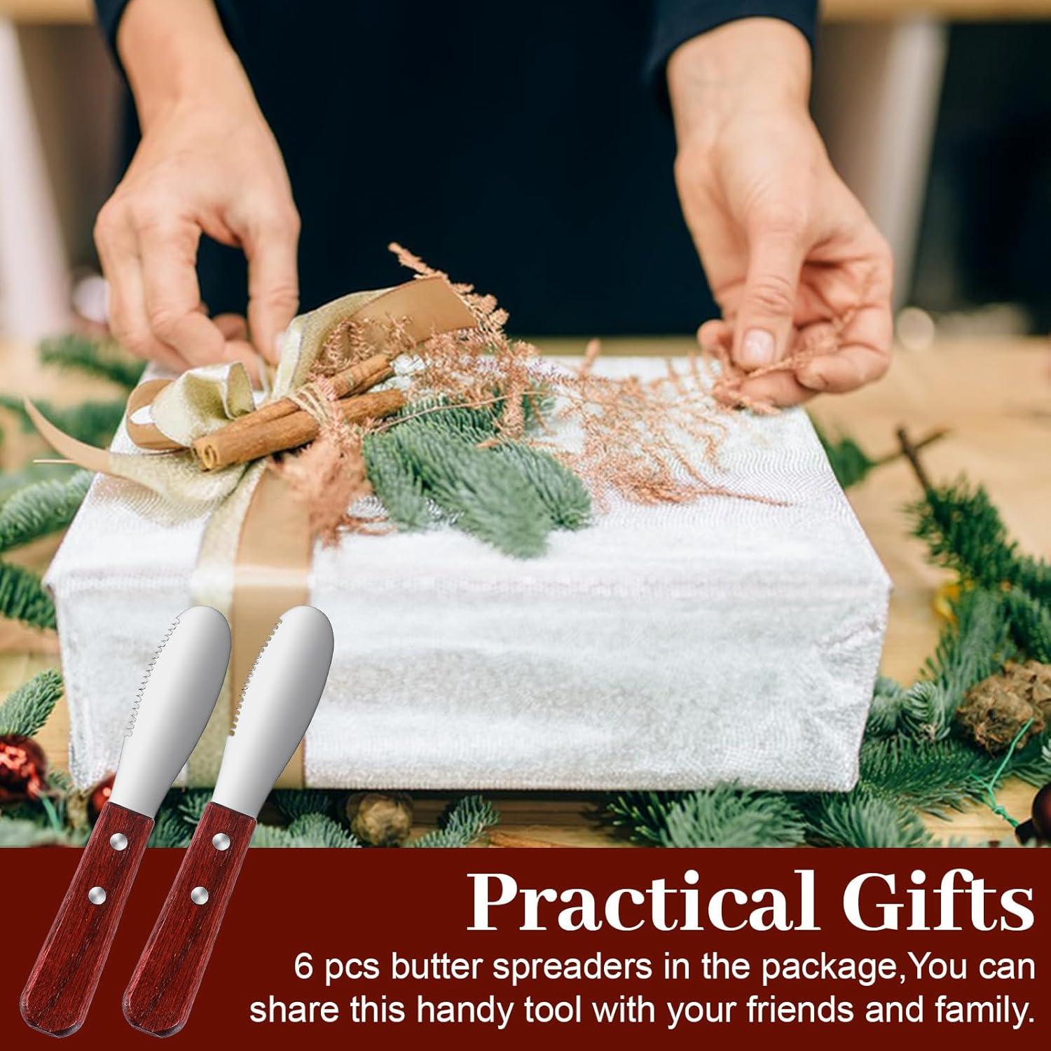 Cuchillo para Mantequilla Espátula Ouligay de Acero Inoxidable