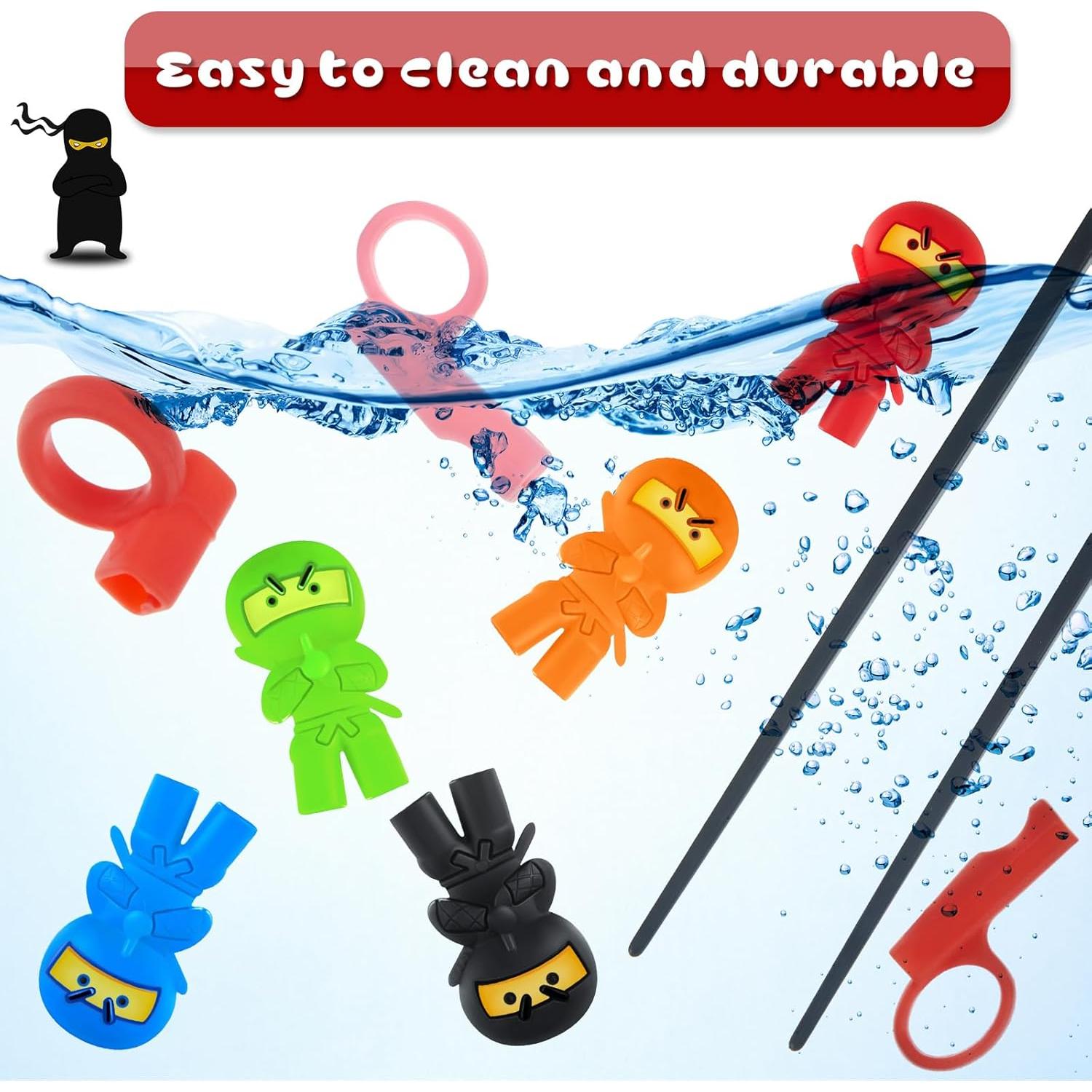 Palillos de Entrenamiento Ninja Nuanchu 6 Pares 22.23 cm