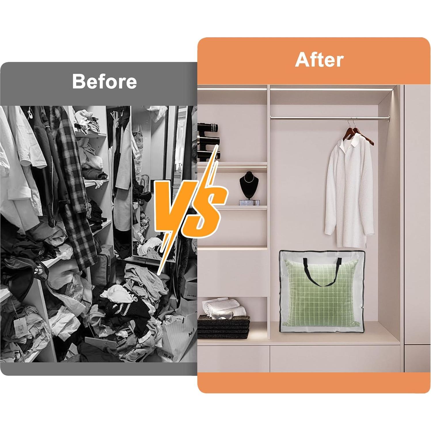 Paquete de 5 Bolsas de Almacenamiento LDXDRU 66x66 cm