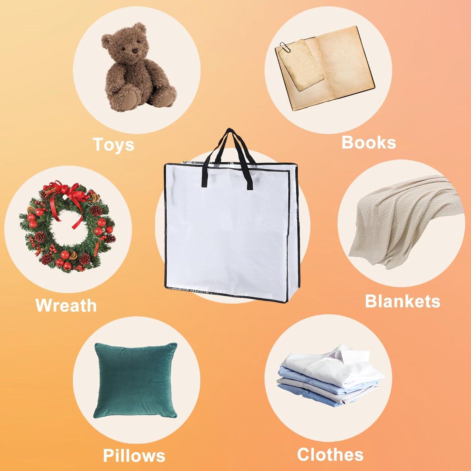 Paquete de 5 Bolsas de Almacenamiento LDXDRU 66x66 cm