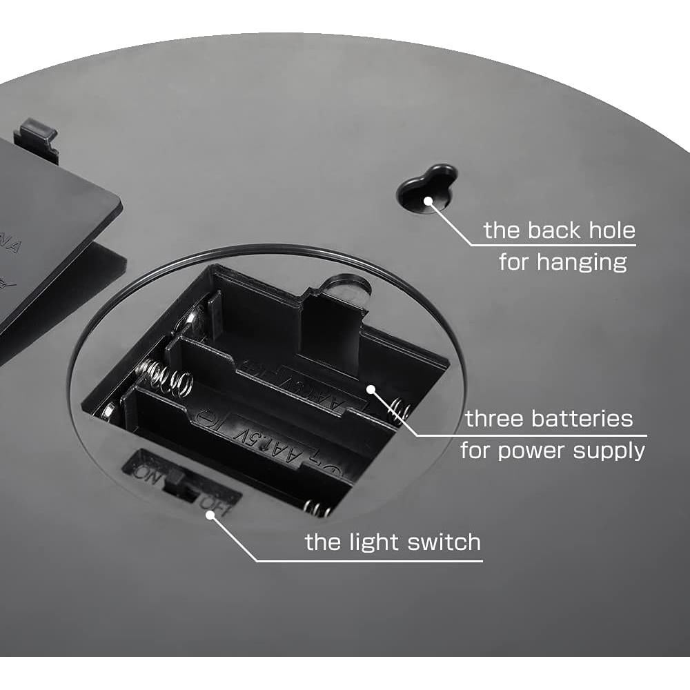 Luz de Túnel Espejo Infinito LED Chi-buy 22.4 cm Decoración