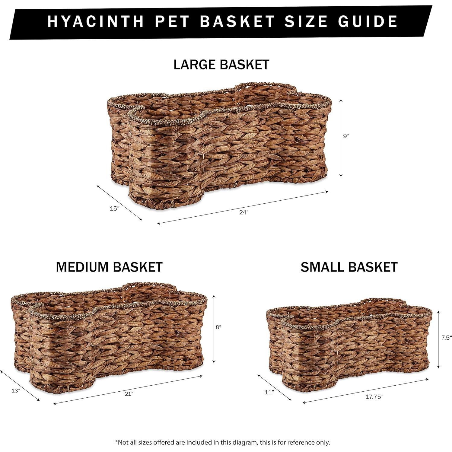 Canasta de Almacenamiento para Mascotas Bone Dry Mediana Natural