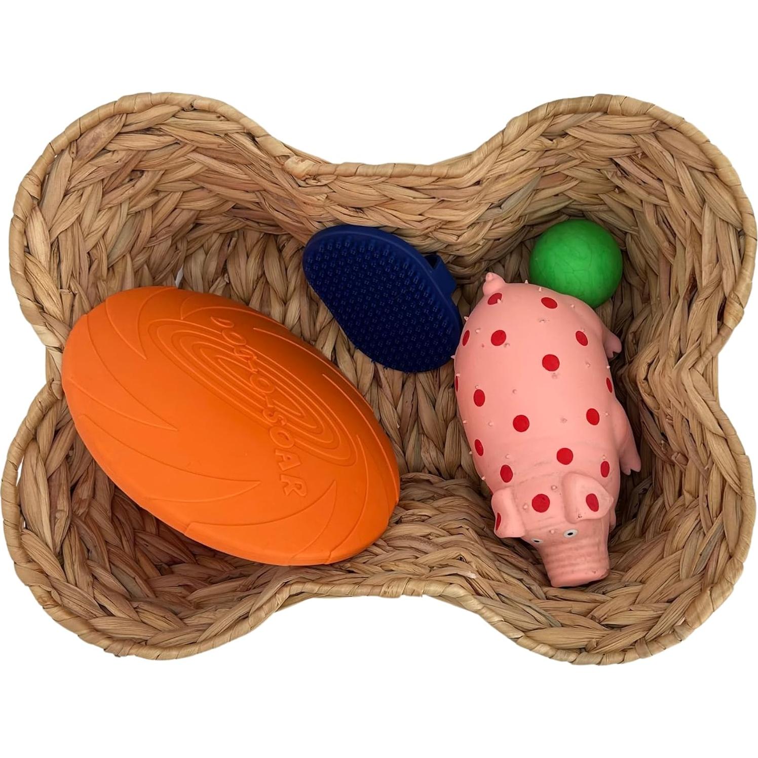 Cesta de Juguetes para Perros y Gatos OtterPets 43x33 cm