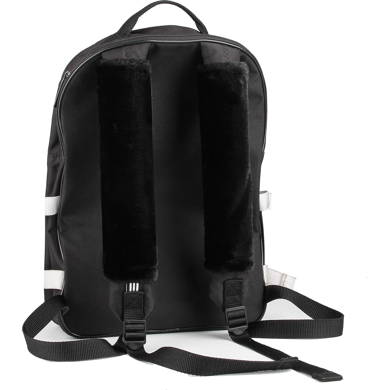 Amooca Funda de Cinturón de Seguridad Suave 2 Paquete 26.67cm Negro