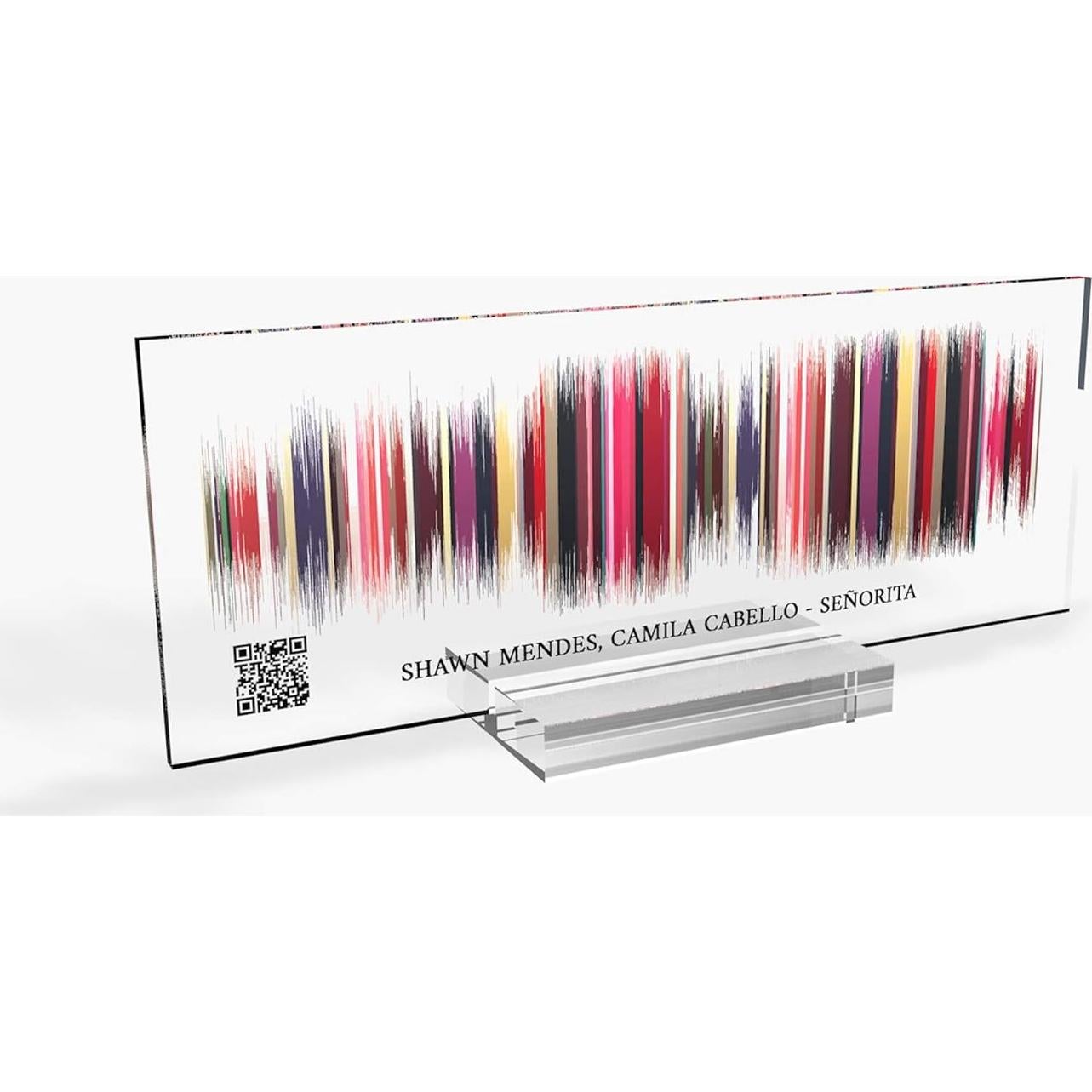 Ola de Sonido Personalizada Artswave en Acrílico 20.32x7.62cm