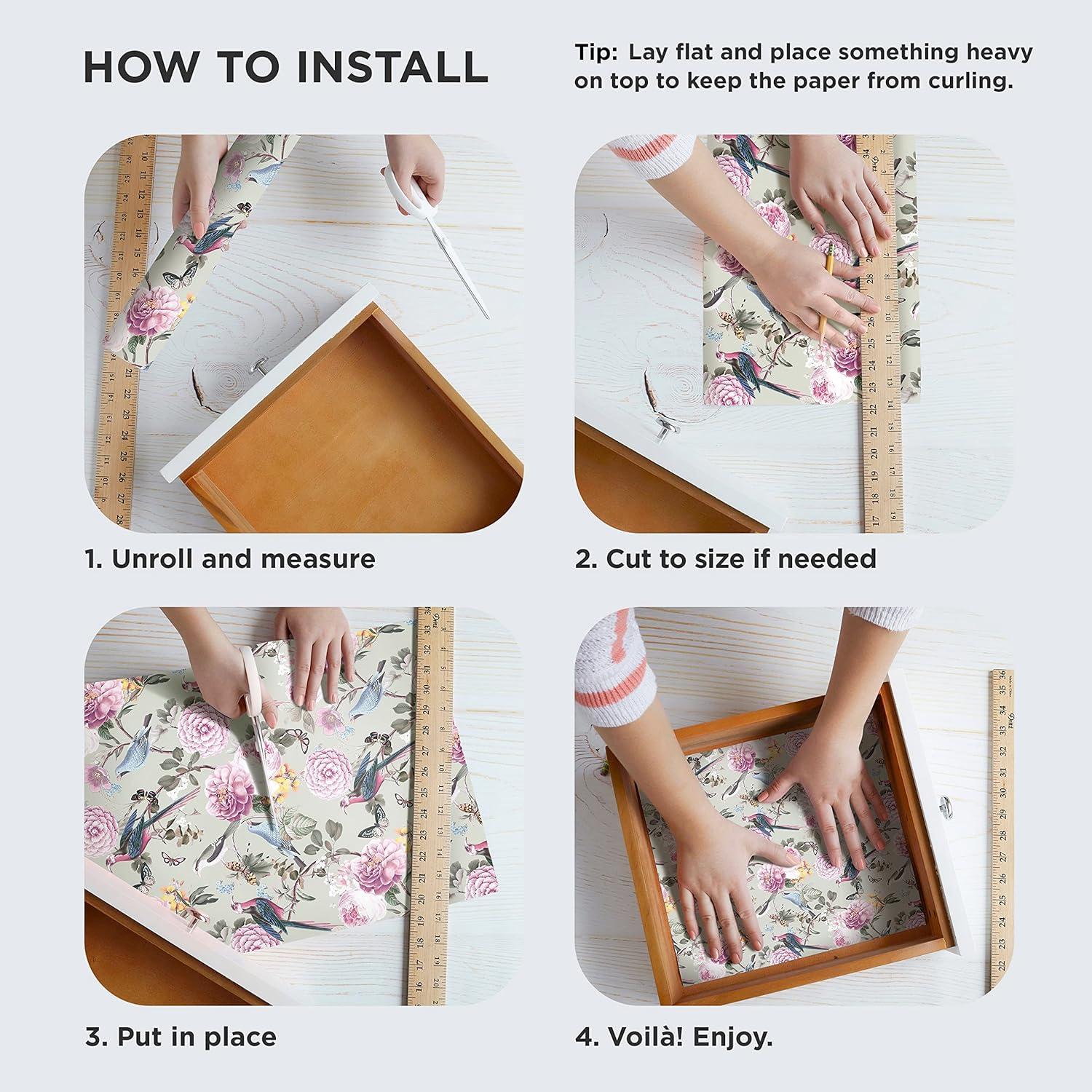 Forros Aromatizados para Cajones MERRITON Flor Real 55.88x40.64cm