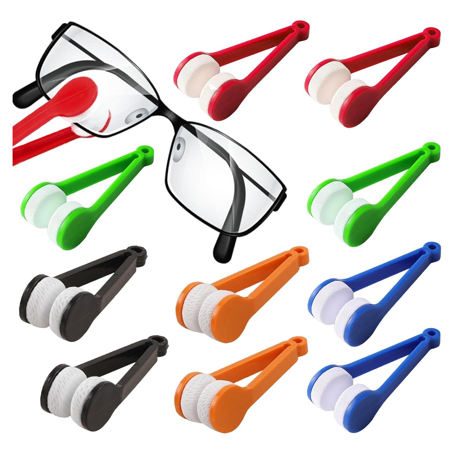 Limpiador de Lentes Zlongron Mini con Cepillo y Toallitas 10 Pzas