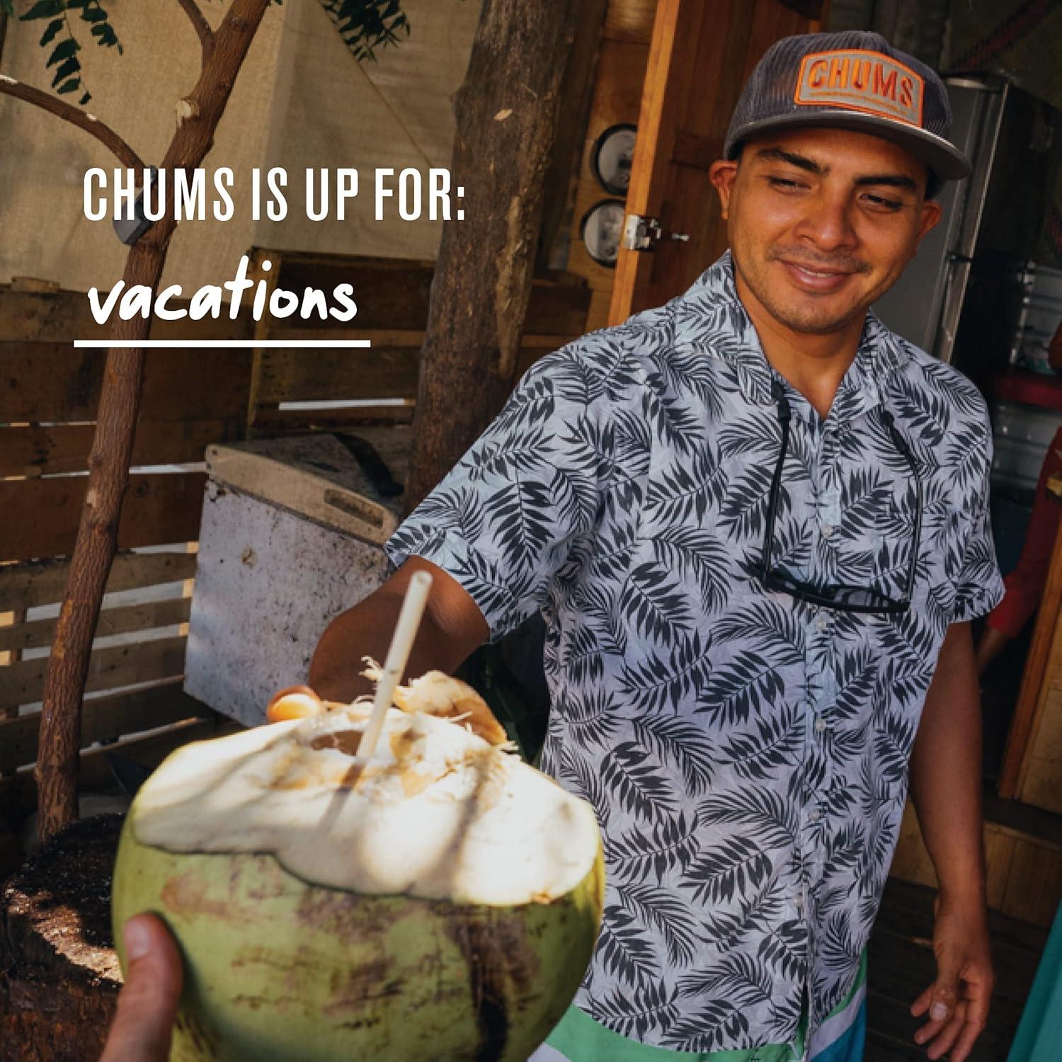 Retenedor de Gafas Chums Orbiter Acero Inoxidable Naranja