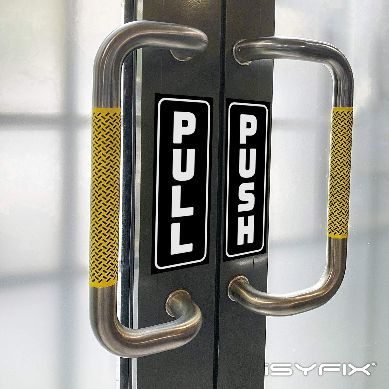 iSYFIX Pegatinas de Empuje y Tirar - Paquete de 2 - 5x12.7 cm