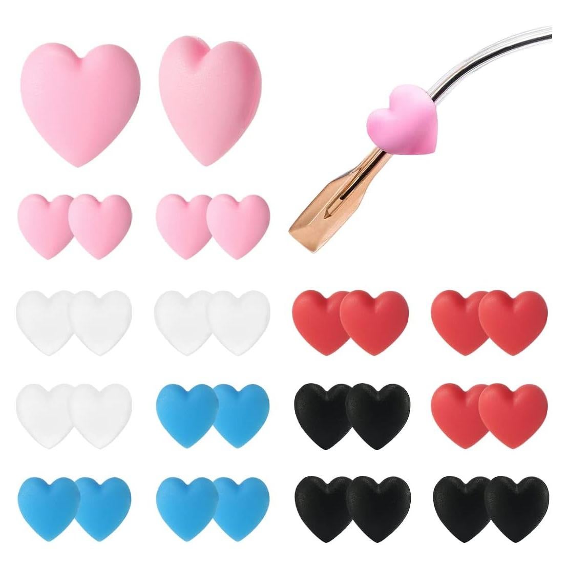 15 Pares de Retenedores de Gafas Silicona Multicolor Amor