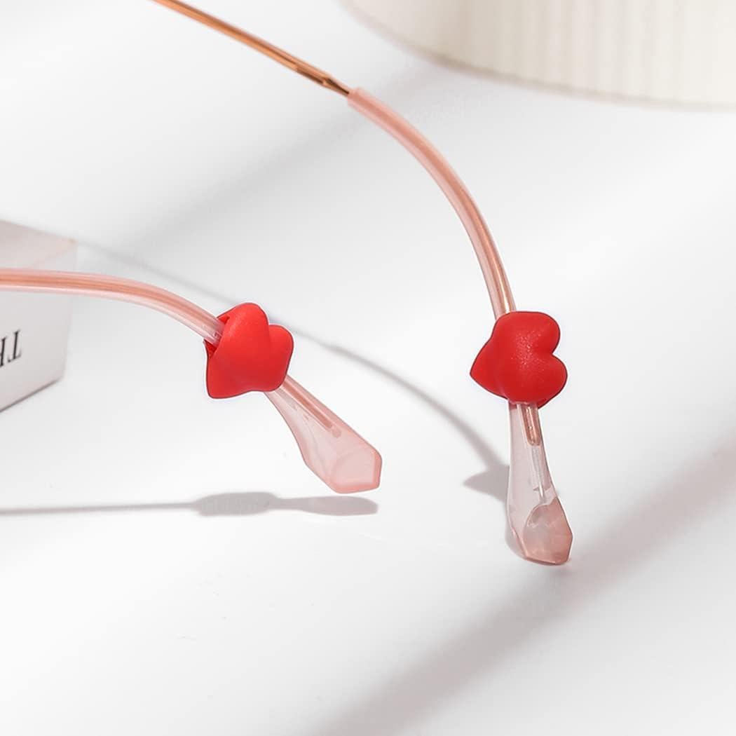 15 Pares de Retenedores de Gafas Silicona Multicolor Amor