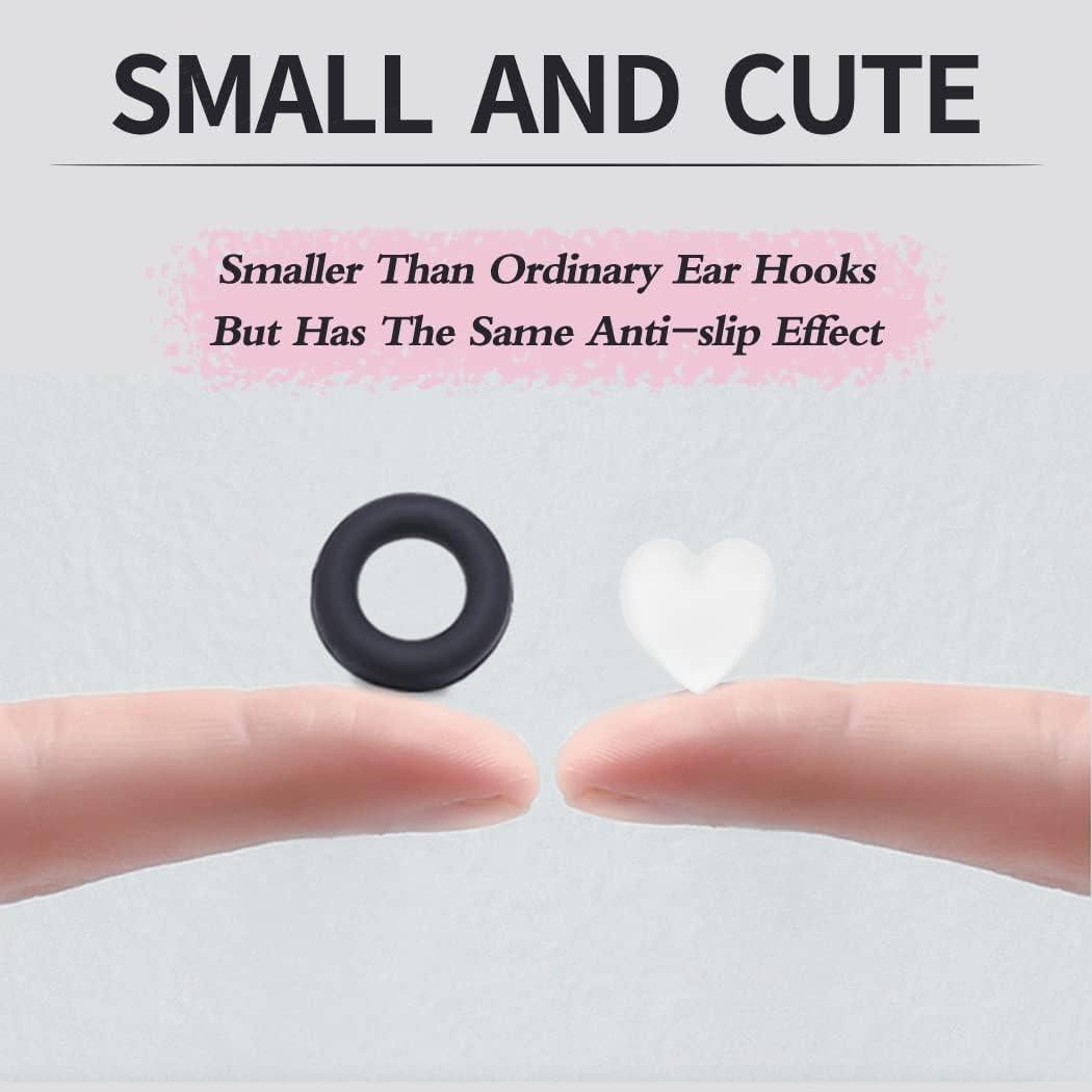 15 Pares de Retenedores de Gafas Silicona iGeyzoe Amor Blanco