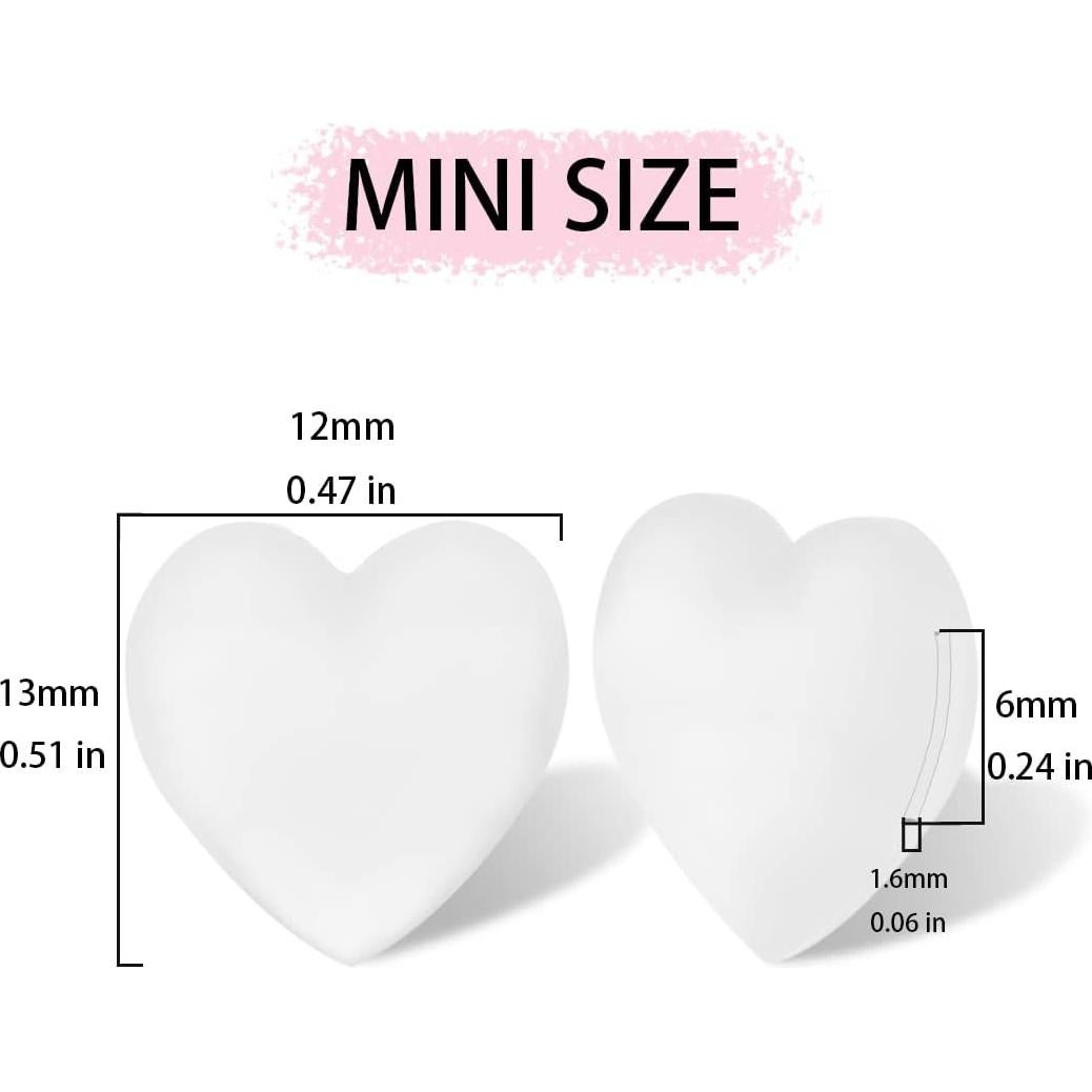 15 Pares de Retenedores de Gafas Silicona iGeyzoe Amor Blanco