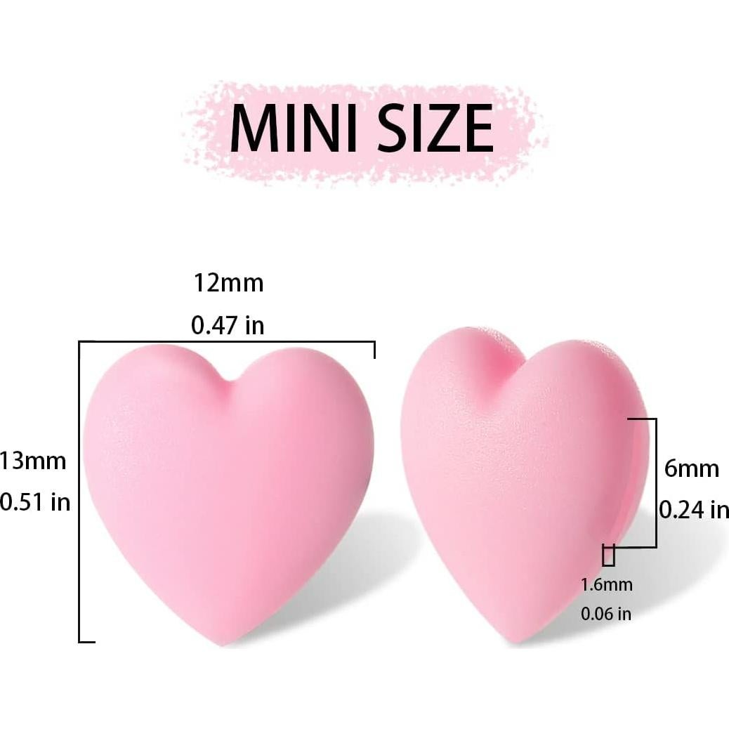 15 Pares de Retenedores de Gafas Silicona iGeyzoe Amor Rosa