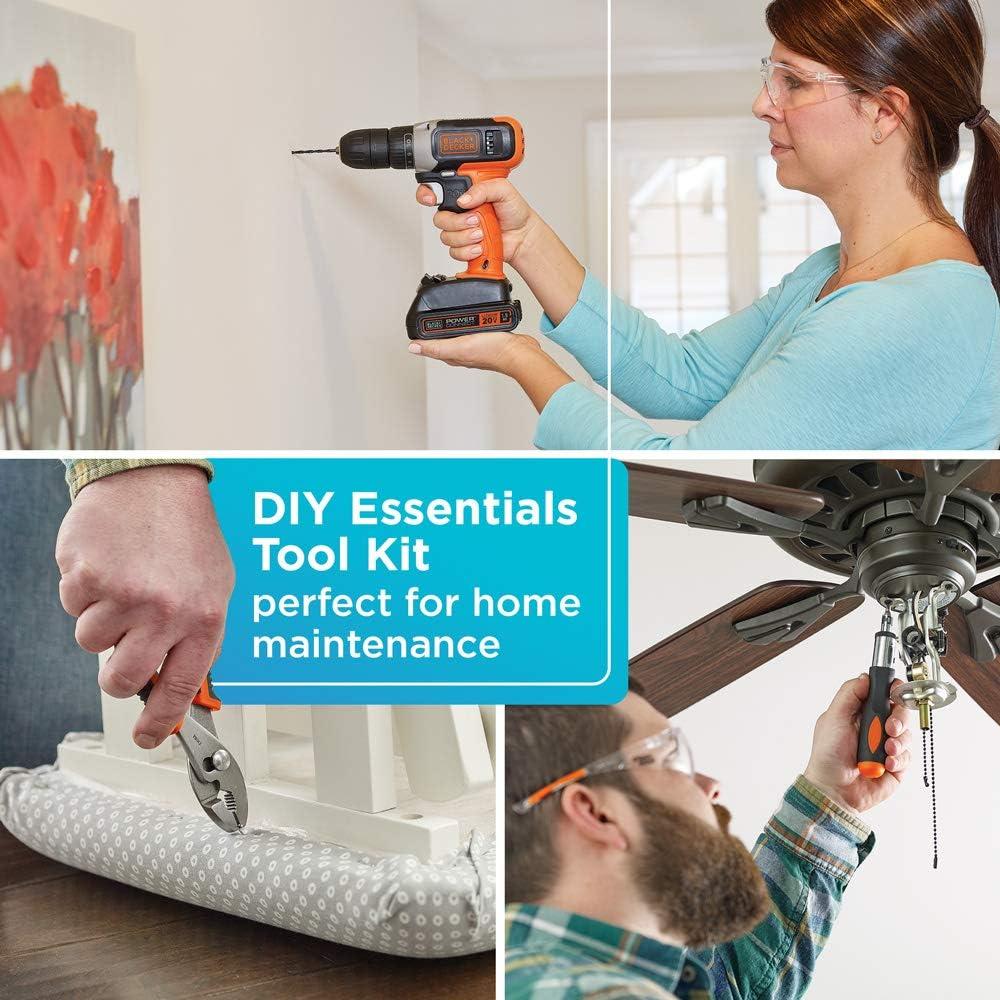 Kit de Herramientas 84 Piezas BDPK70284C1AEV BLACK+DECKER