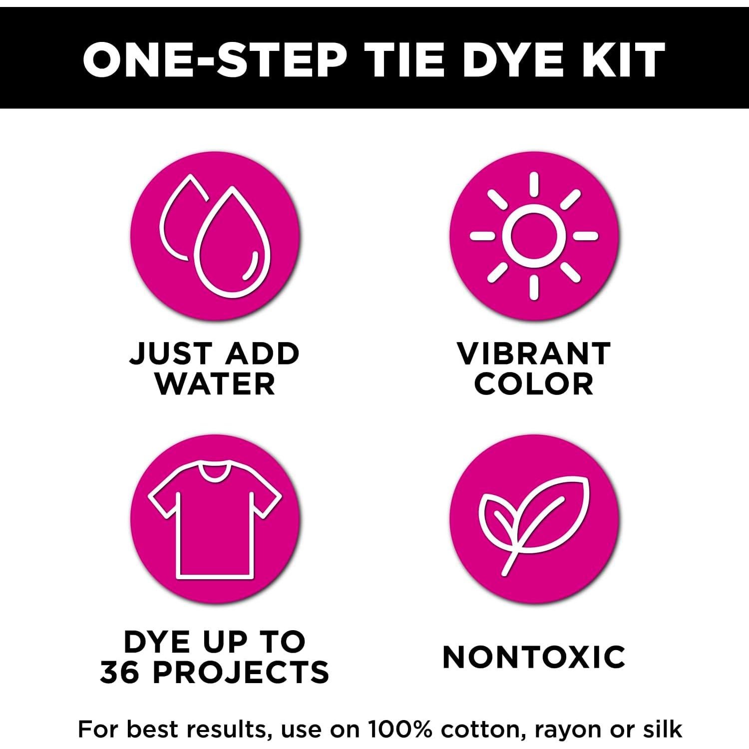 Kit de Tinte Tie-Dye Tulip Fiesta Pastel 12 Colores 113g