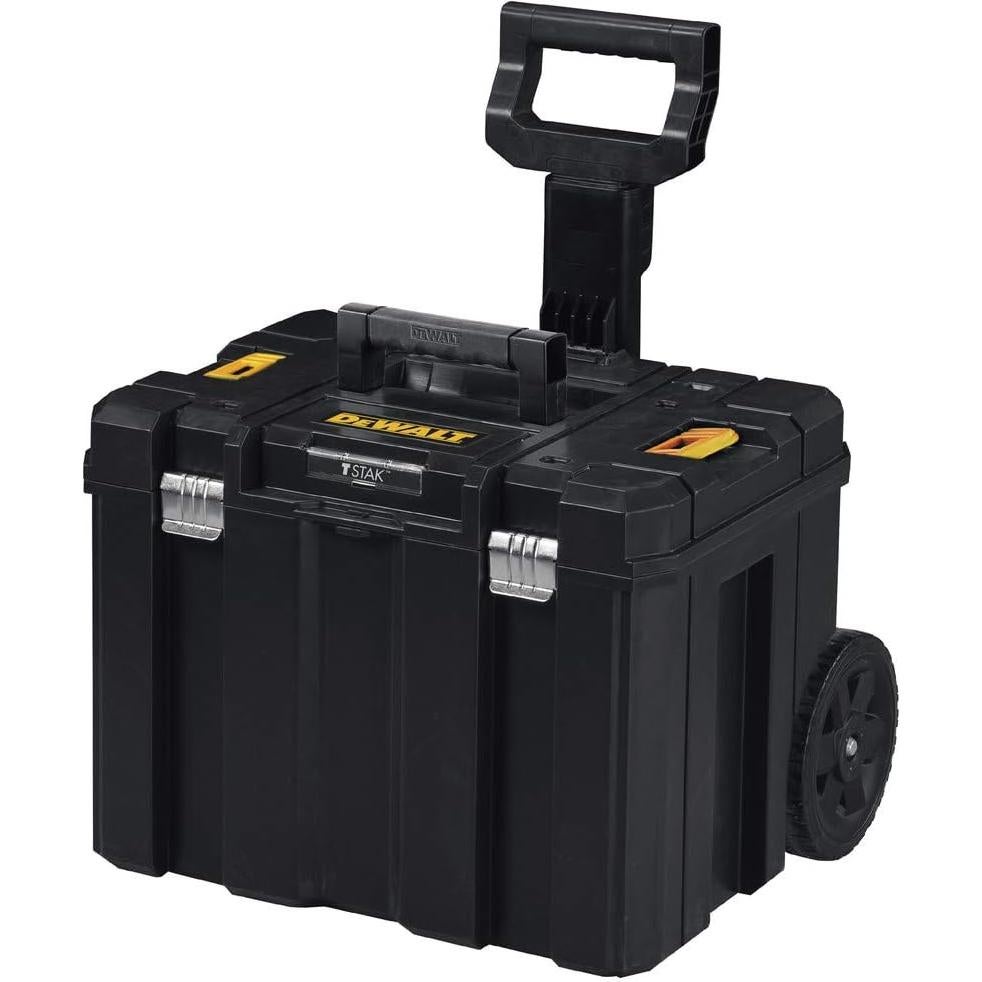 Caja de Herramientas DEWALT TSTAK con Ruedas 51.05x43.18cm