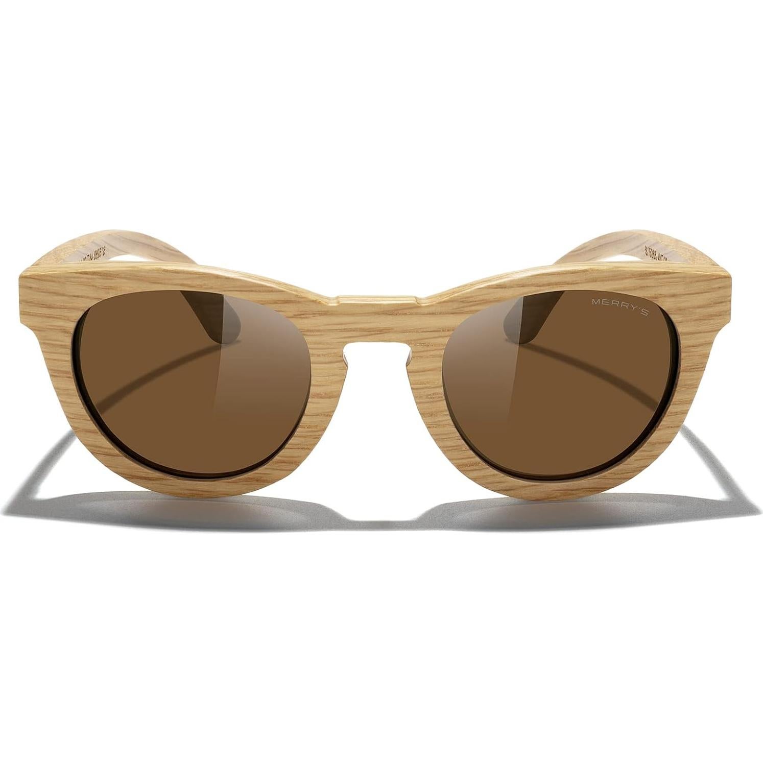 Gafas de sol flotantes MERRY'S vintage 48mm marrón