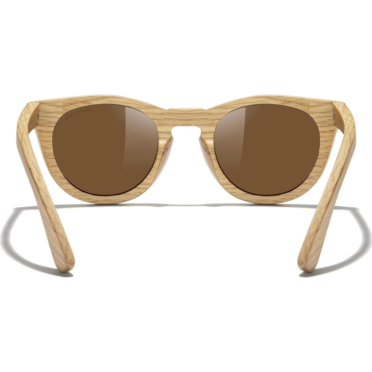 Gafas de sol flotantes MERRY'S vintage 48mm marrón