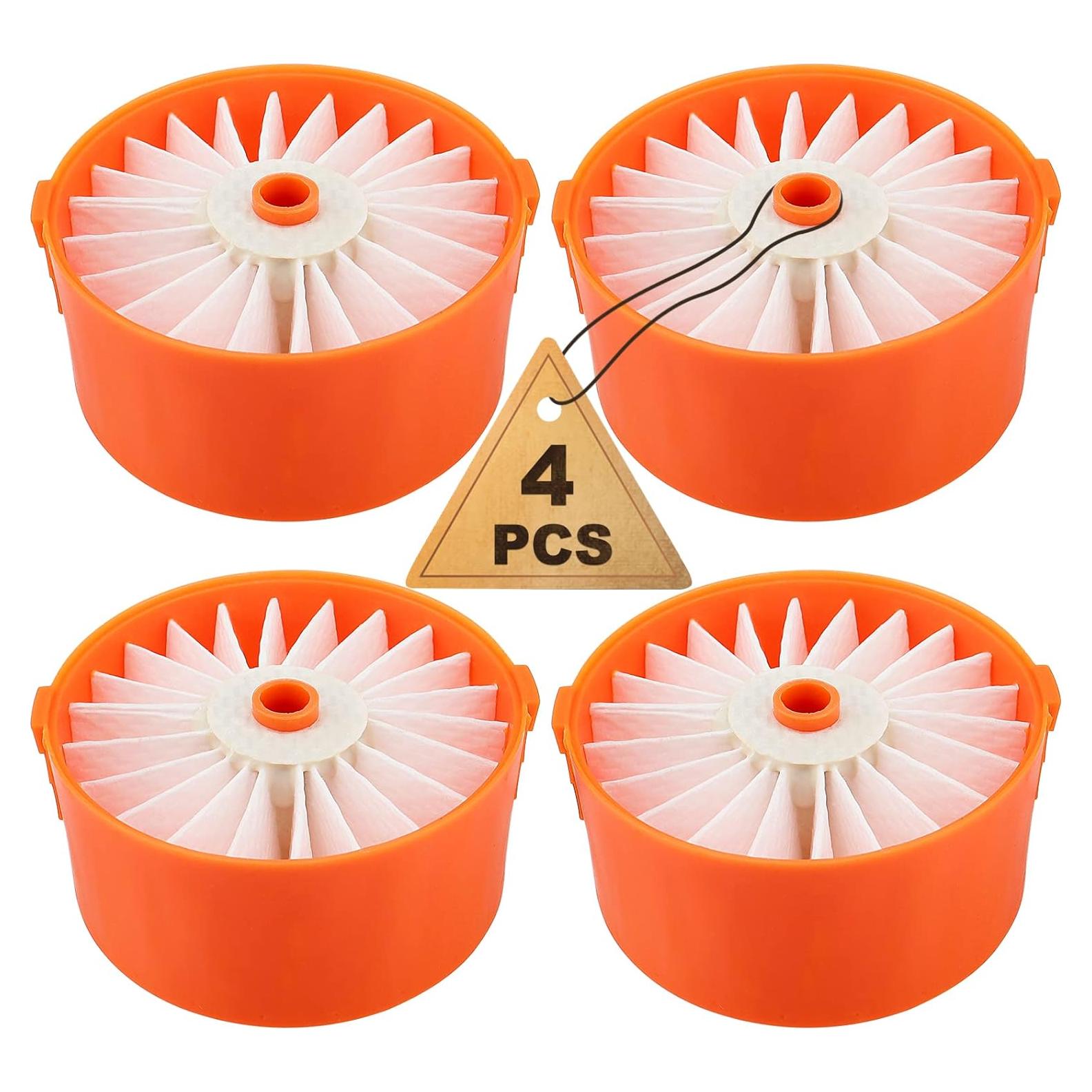 Paquete de 4 Filtros para Aspiradora Black+Decker BSV2020