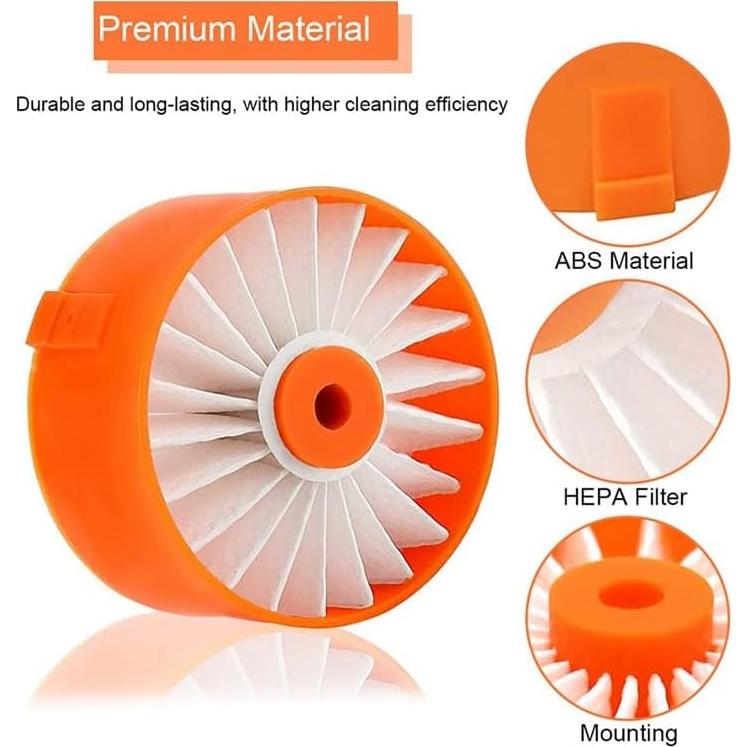 Paquete de 4 Filtros para Aspiradora Black+Decker BSV2020